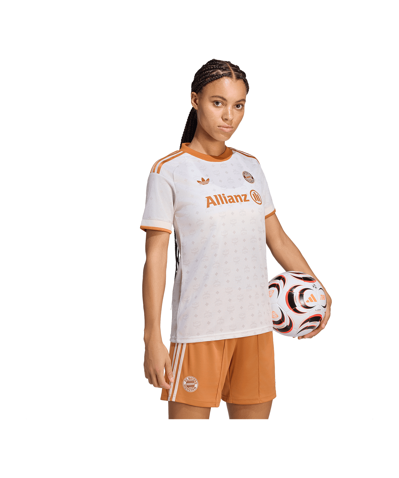 adidas FC Bayern München Frauenteam MCM Trikot 2026/2027 Damen Beige - beige