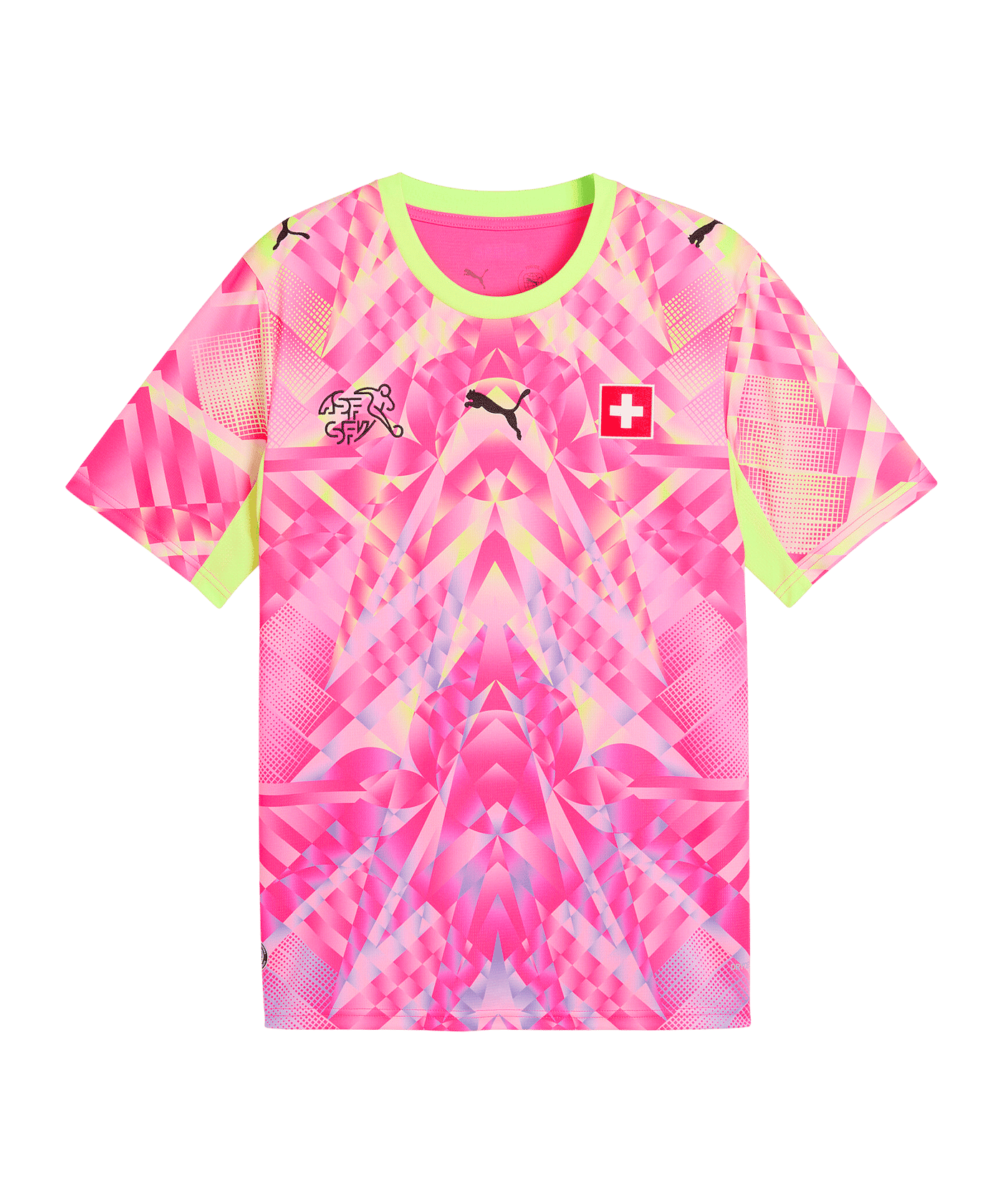 PUMA SFV Schweiz Replica Concept Torwarttrikot Home WM 2026 Rosa F90 - rosa