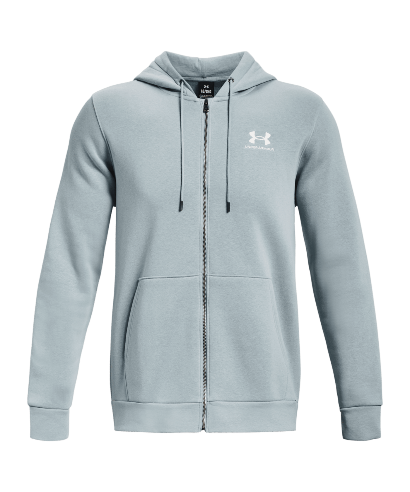 Under Armour Ess Fleece Kapuzenjacke Blau F465 - blau