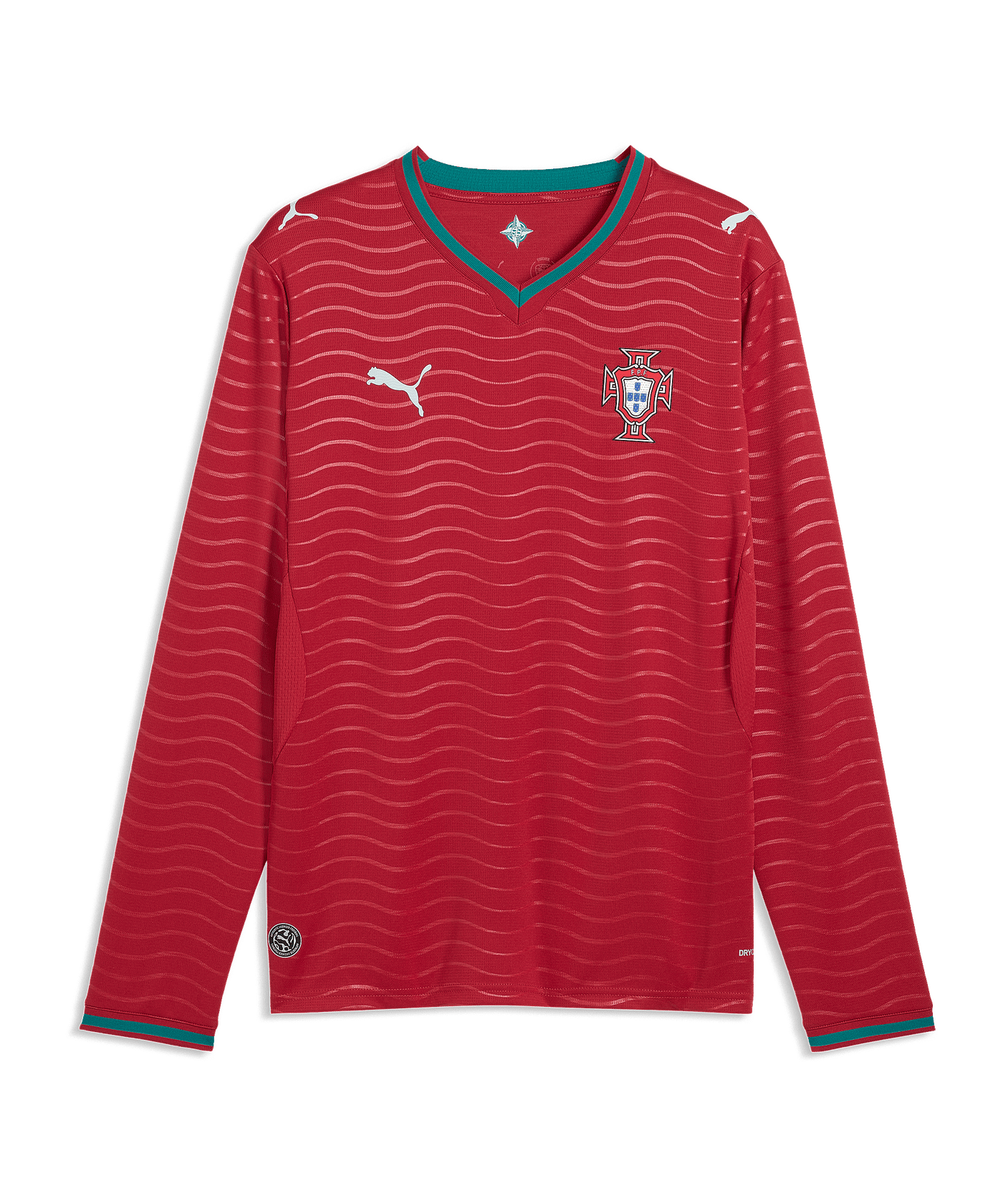 PUMA FPF Portugal Replica Trikot Langarm Home WM 2026 Rot F01 - rot