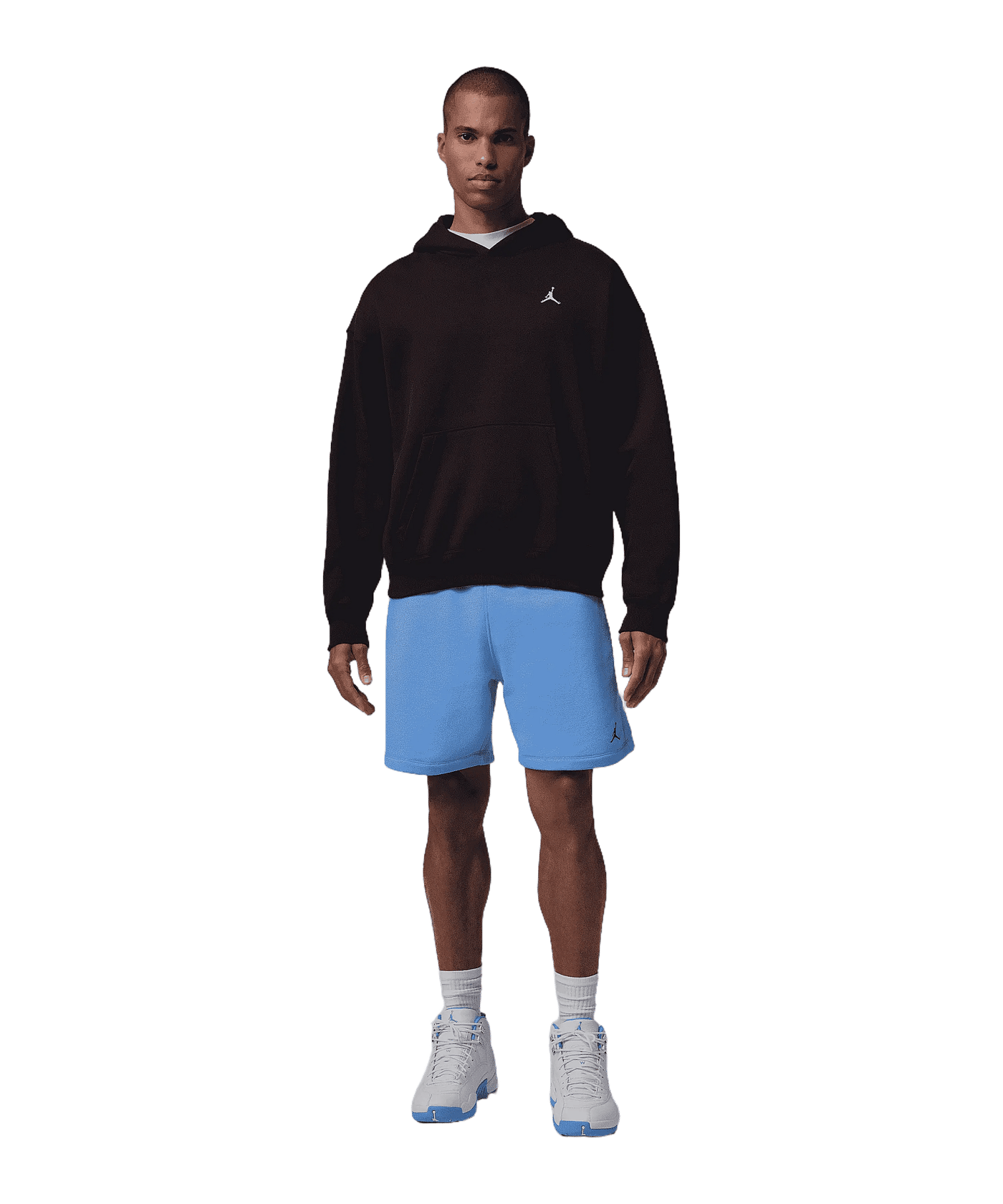 Jordan Brooklyn Fleece Short Blau F412 - blau