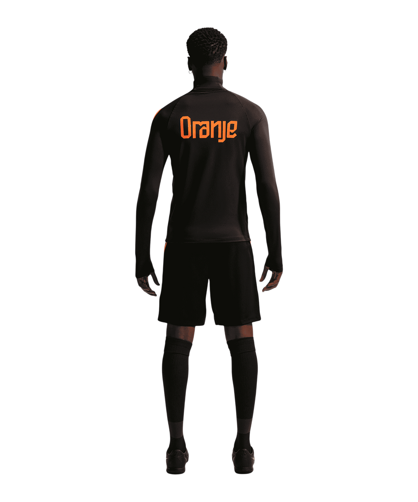 Nike KNVB Niederlande Strike Short Schwarz F010 - schwarz