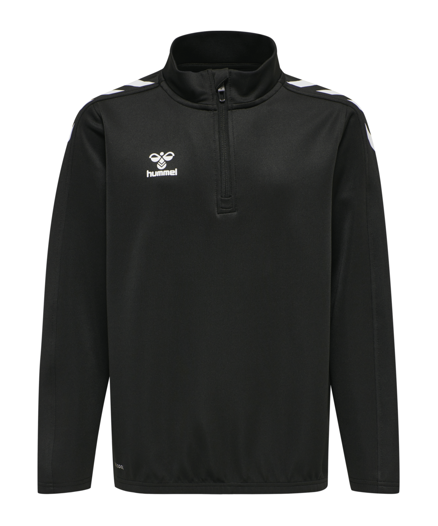Hummel hmlCORE XK HalfZip Sweatshirt Kids F2001 - schwarz