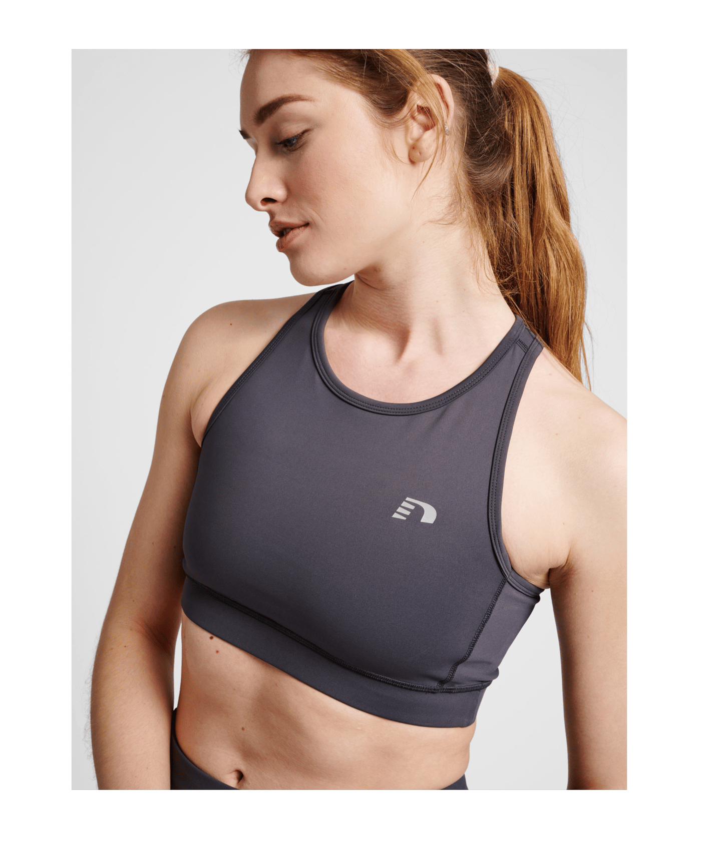 Newline Sport-BH Running Damen Grau F2162 - grau