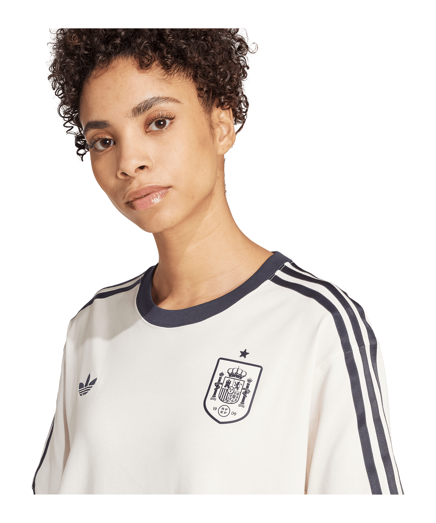adidas Spanien T-Shirt Damen Weiß - weiss