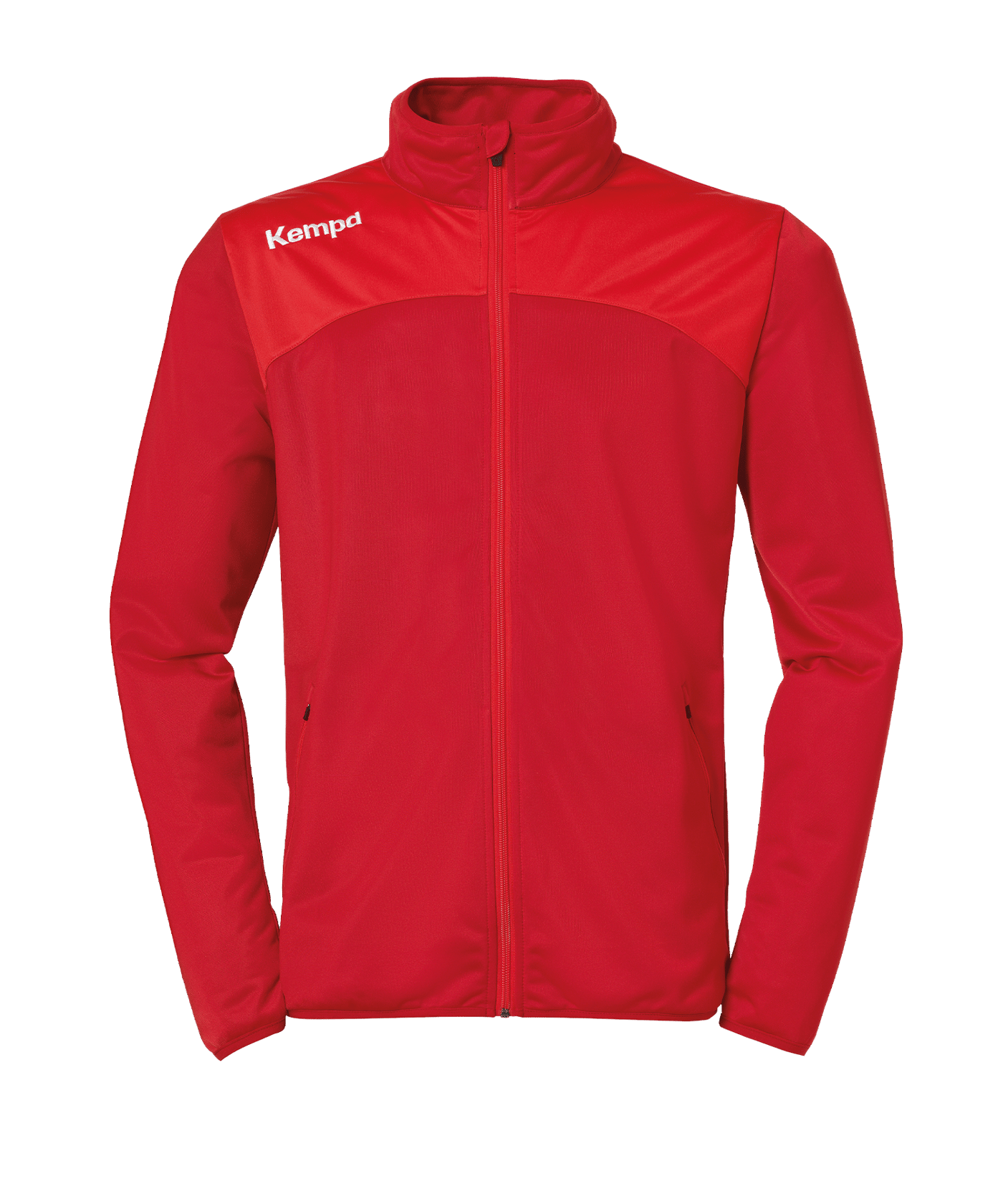 Kempa Emotion 2.0 Poly Full Zip Jacke Rot F03 - rot