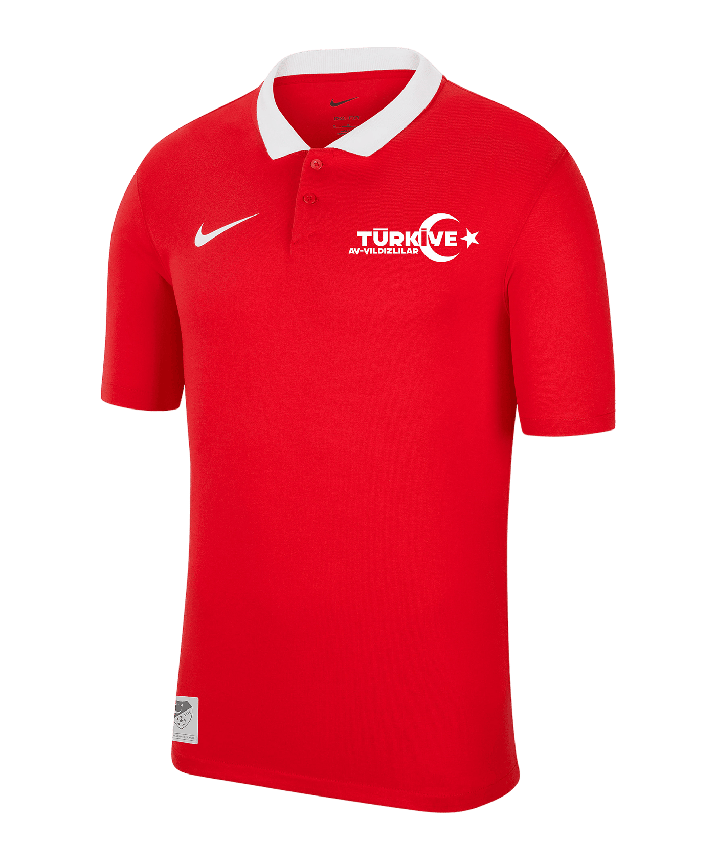 Nike TFF Polo EC 2024 Rot - rot