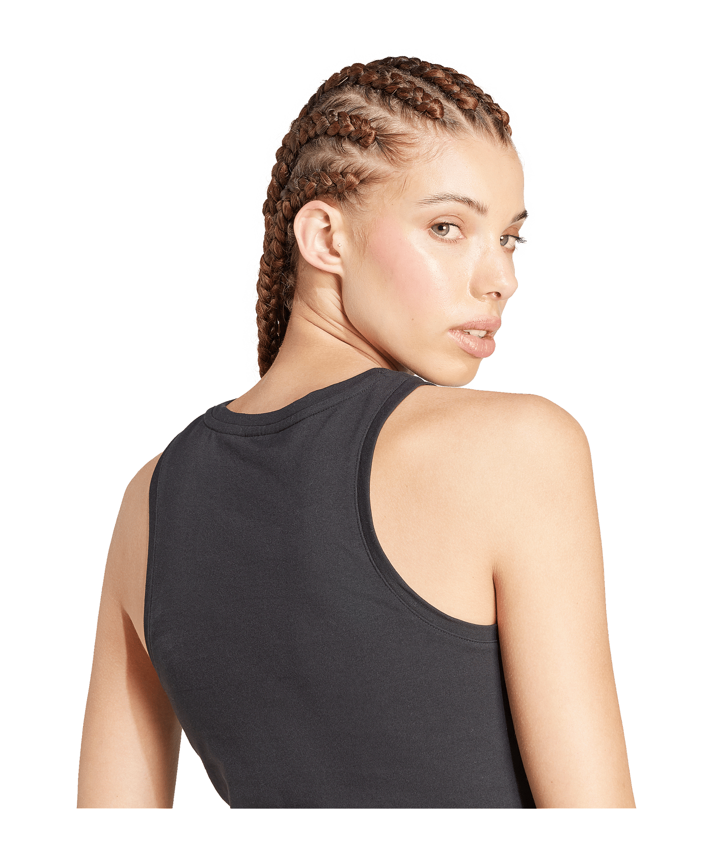 adidas Sportswear Essentials Linear Slim Cotton Black - schwarz