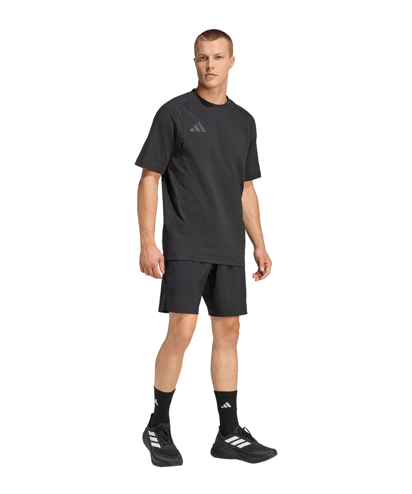 adidas Tiro Travel Short Schwarz - schwarz
