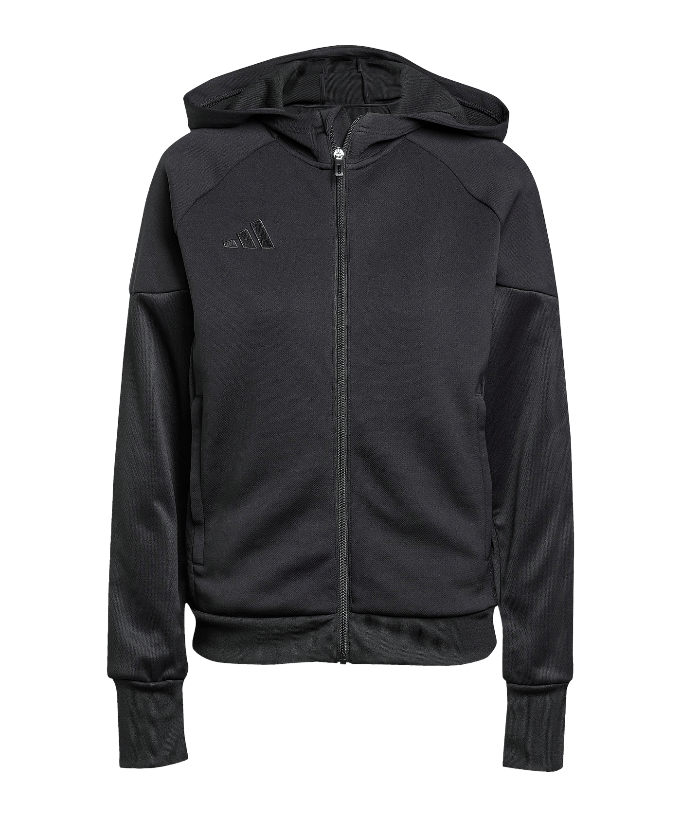 adidas Tiro 25 Kapuzenjacke Damen Schwarz - schwarz