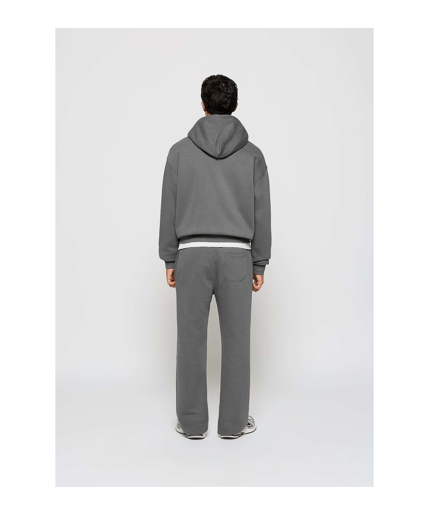 Burocs Basic Kapuzenjacke Grau - grau