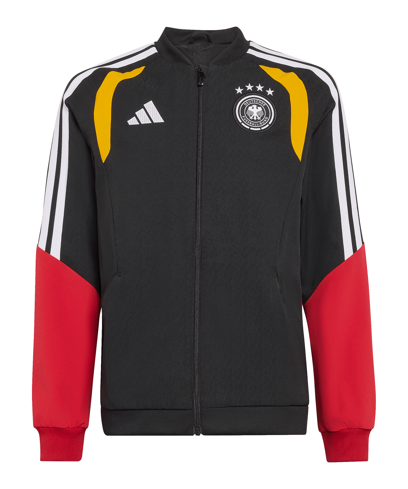 adidas DFB Deutschland Tiro Präsentationsjacke Kids Schwarz - schwarz