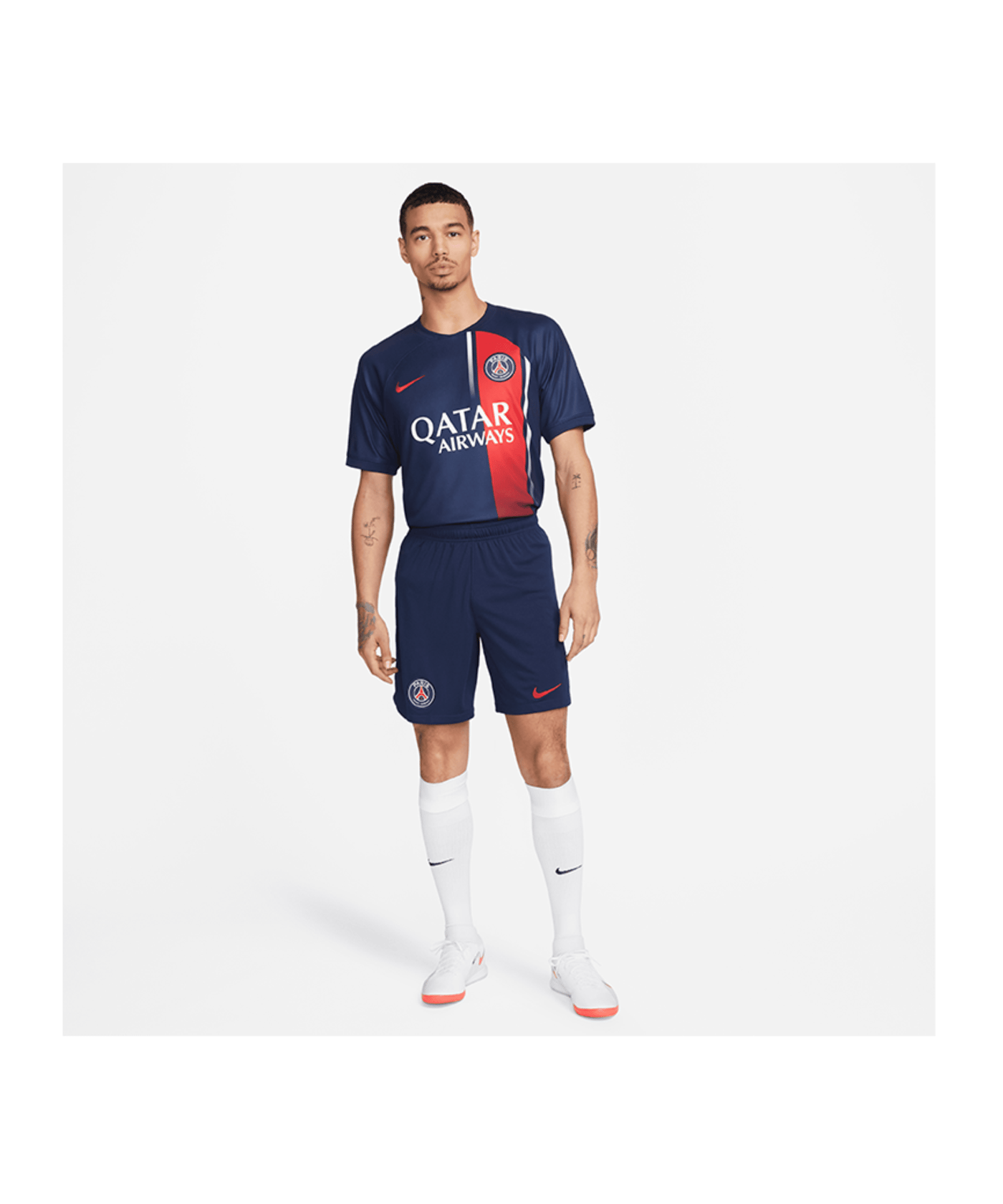 Nike Paris St. Germain Trikot Home 2023/2024 Blau Rot F411 - blau