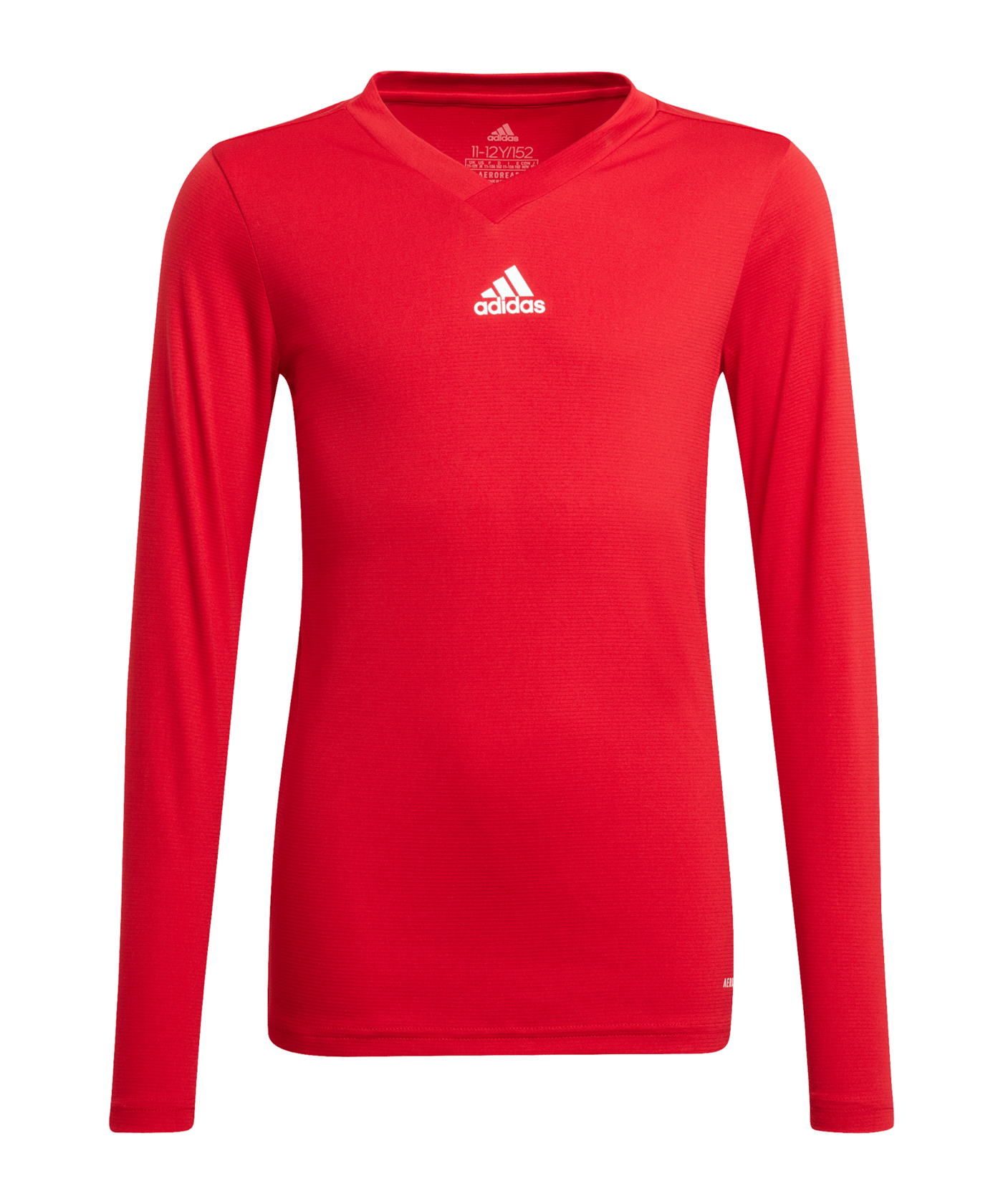 adidas Team Base Top langarm Kids Rot - rot