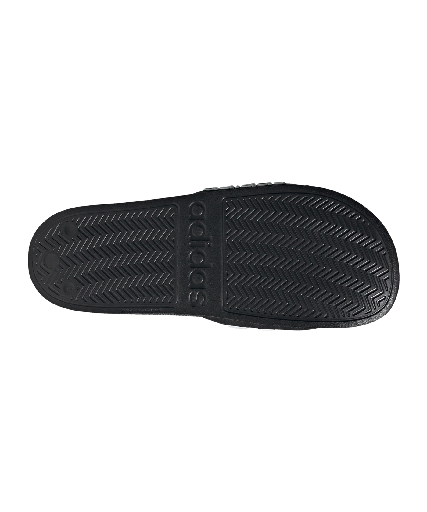 adidas Cloudfoam Adilette Shower Regular Schwarz - schwarz