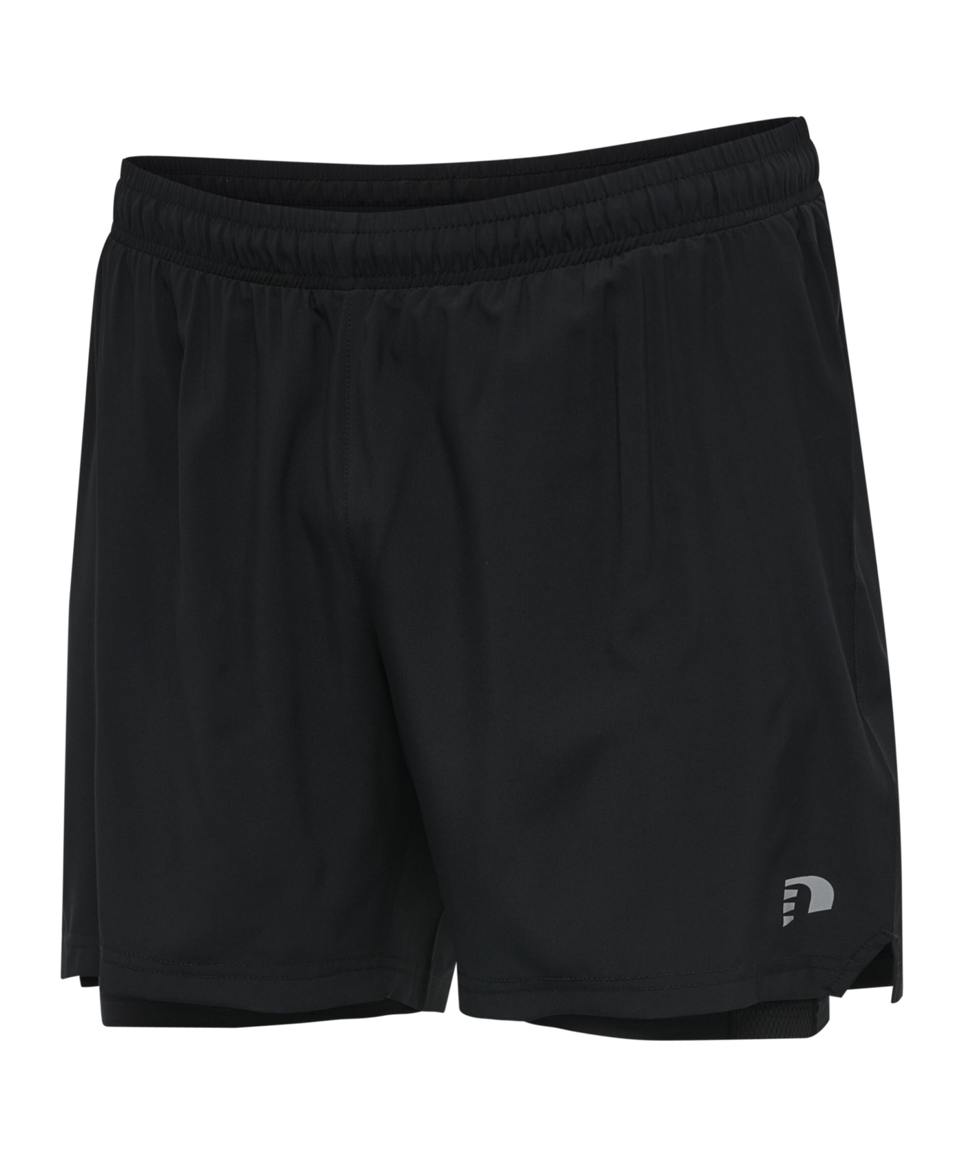 Newline Core 2-IN-1 Short Running Schwarz F2001 - schwarz