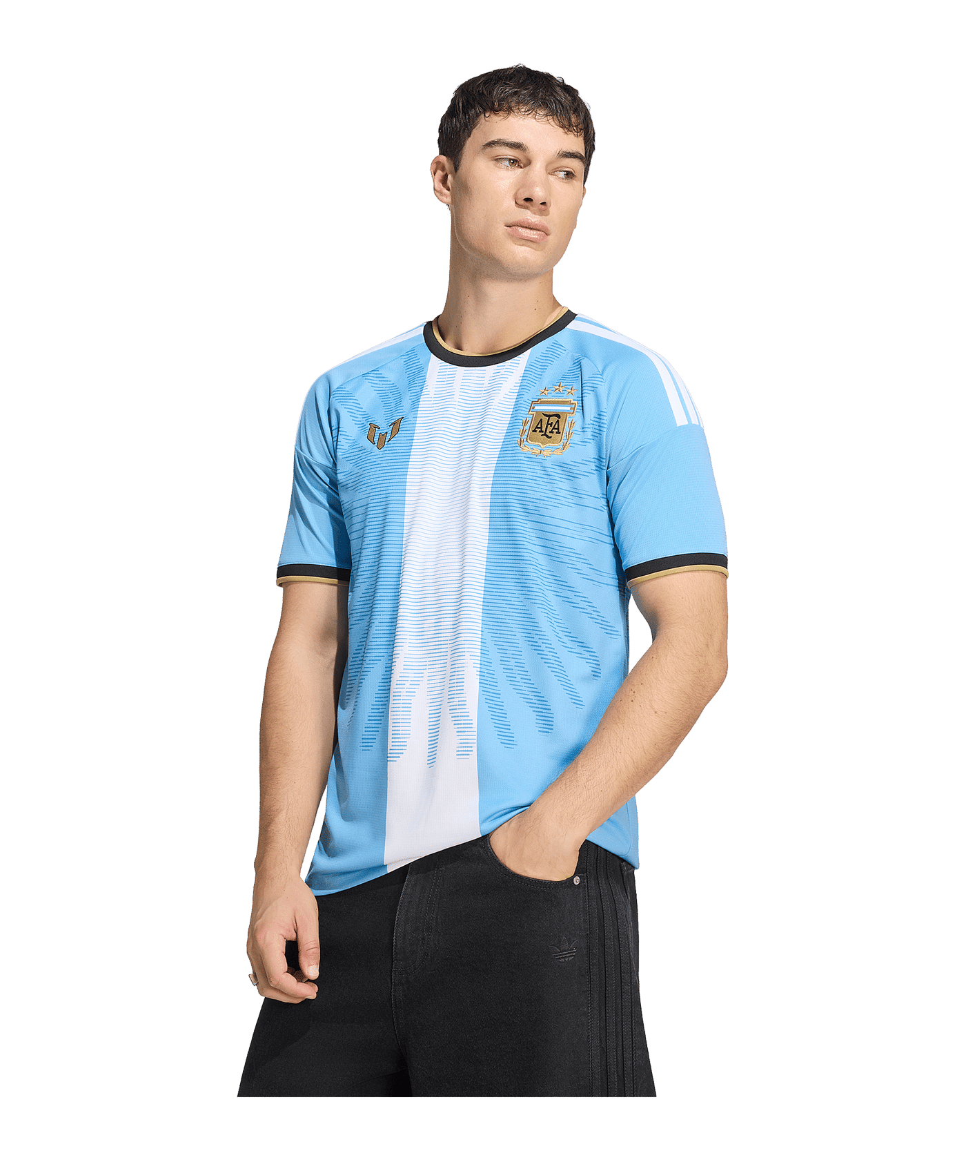adidas Argentinien Messi Trikot 2026 Blau - blau