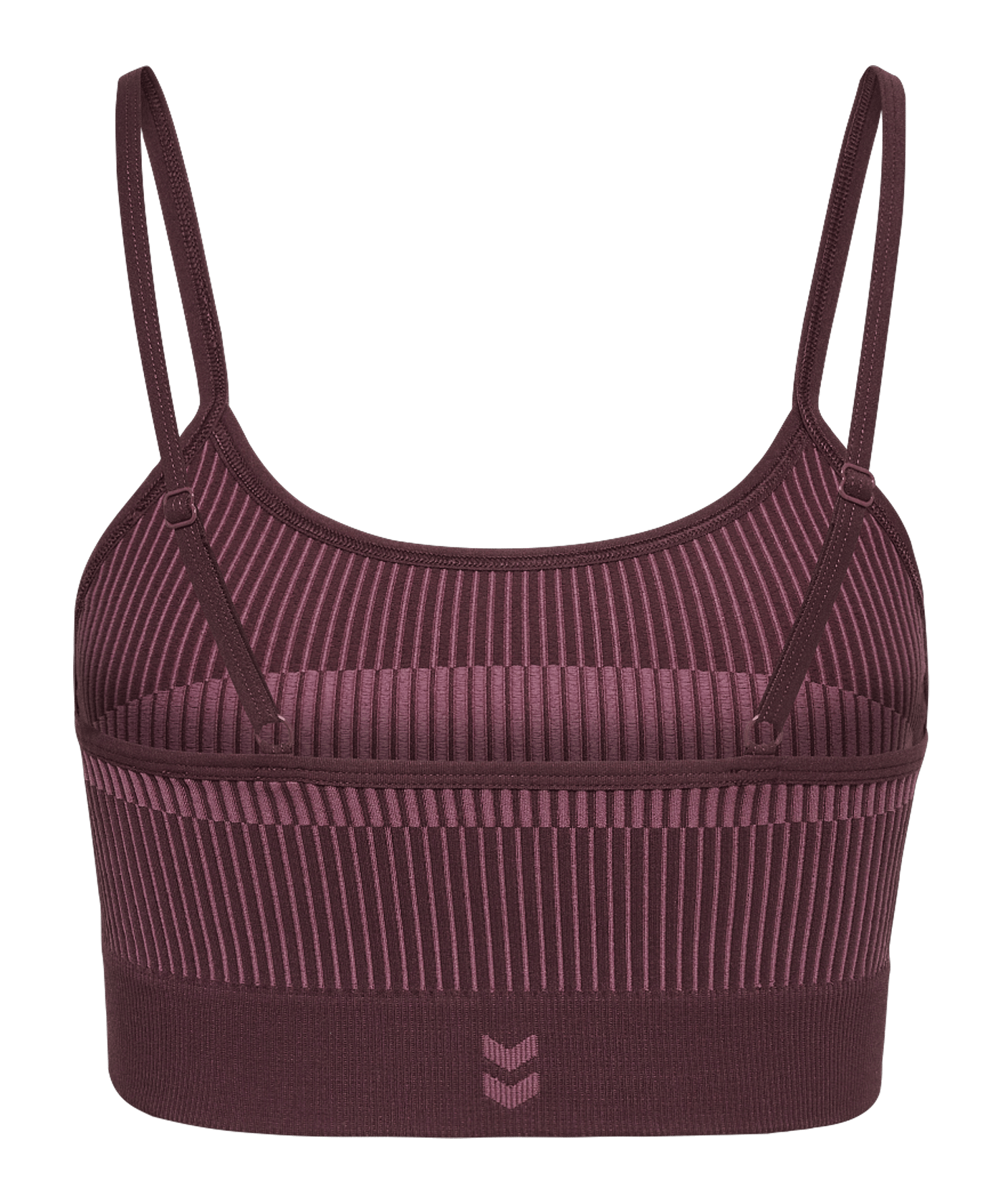 Hummel Yoga Seamless Low Support Sport-BH Damen Braun F8016 - braun