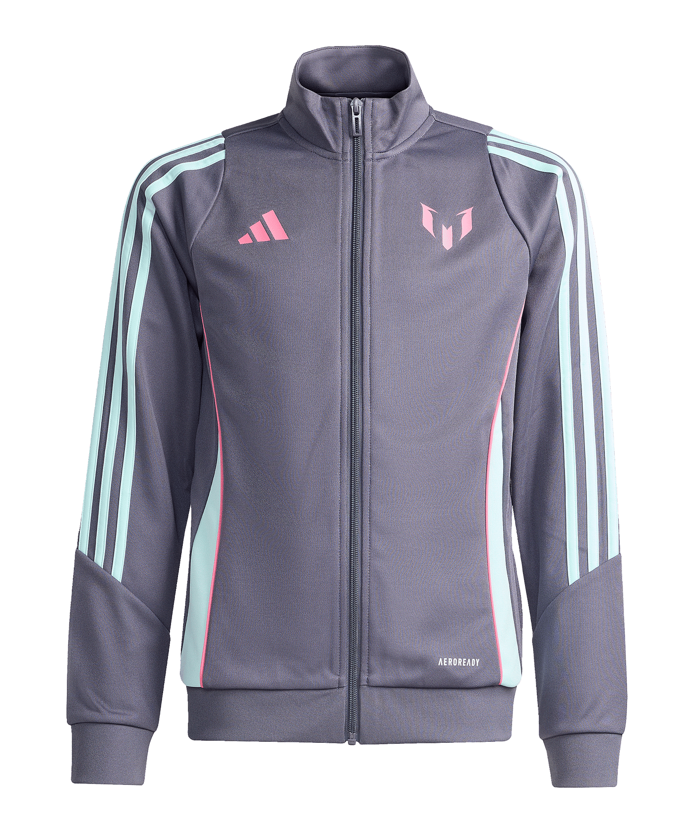 adidas Originals Messi Jacke Kids Grau - grau