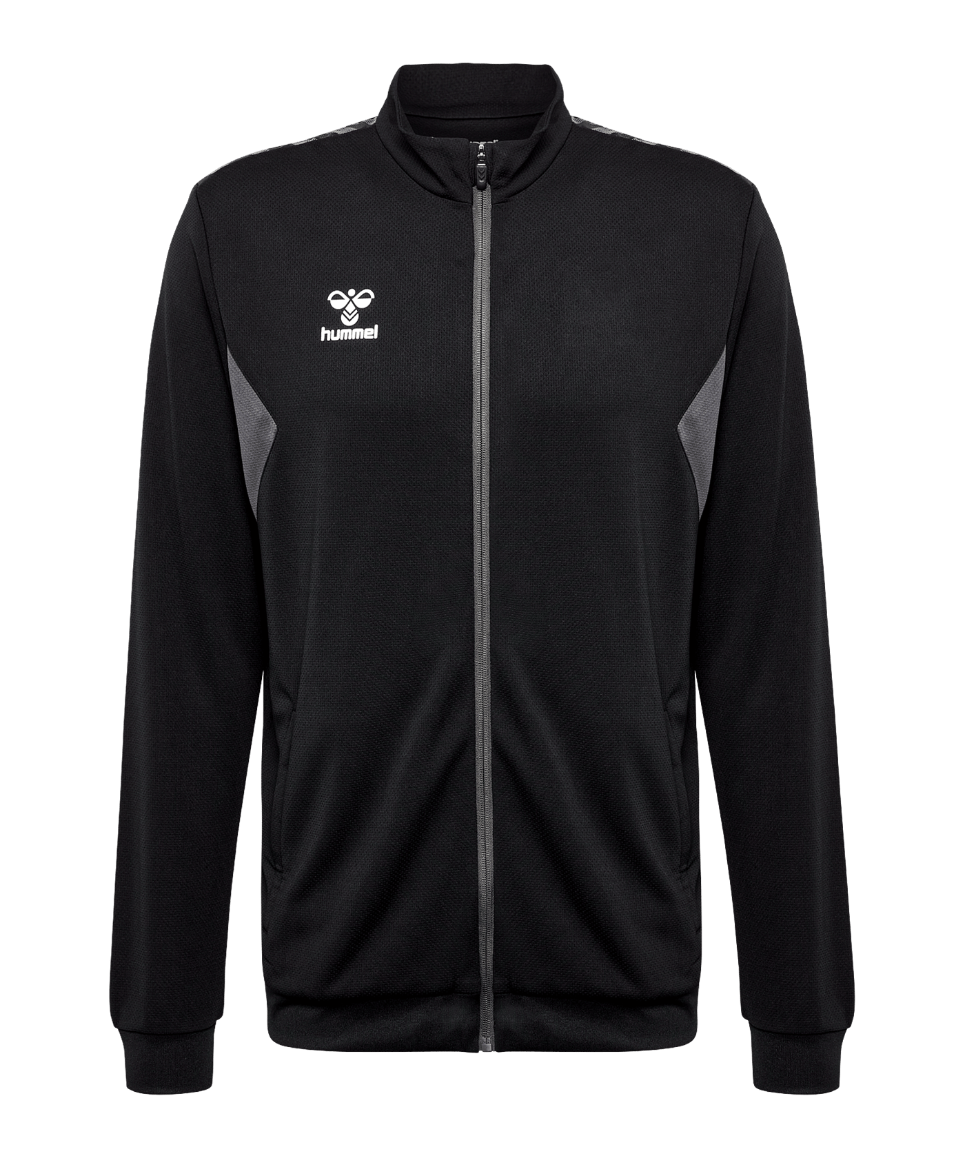 Hummel hmlAUTHENTIC PL Trainingsjacke Schwarz F2001 - schwarz