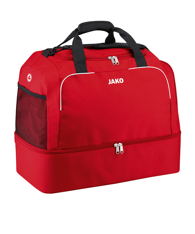 Jako Classico Sporttasche  mit Bodenfach Gr. 3 F01 - rot