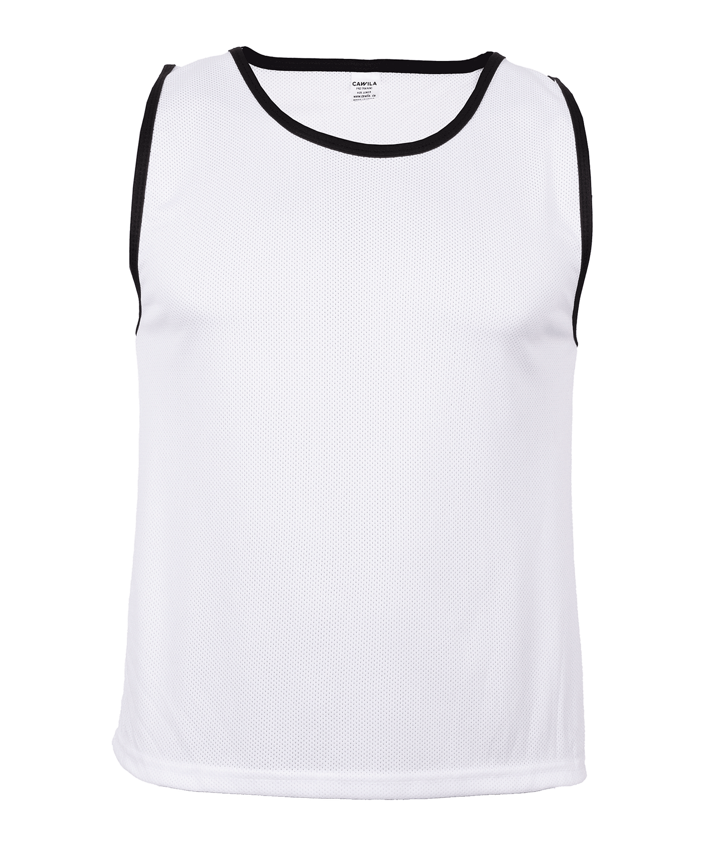 Cawila ACADEMY Trainingsleibchen 3er Set Weiss - weiss