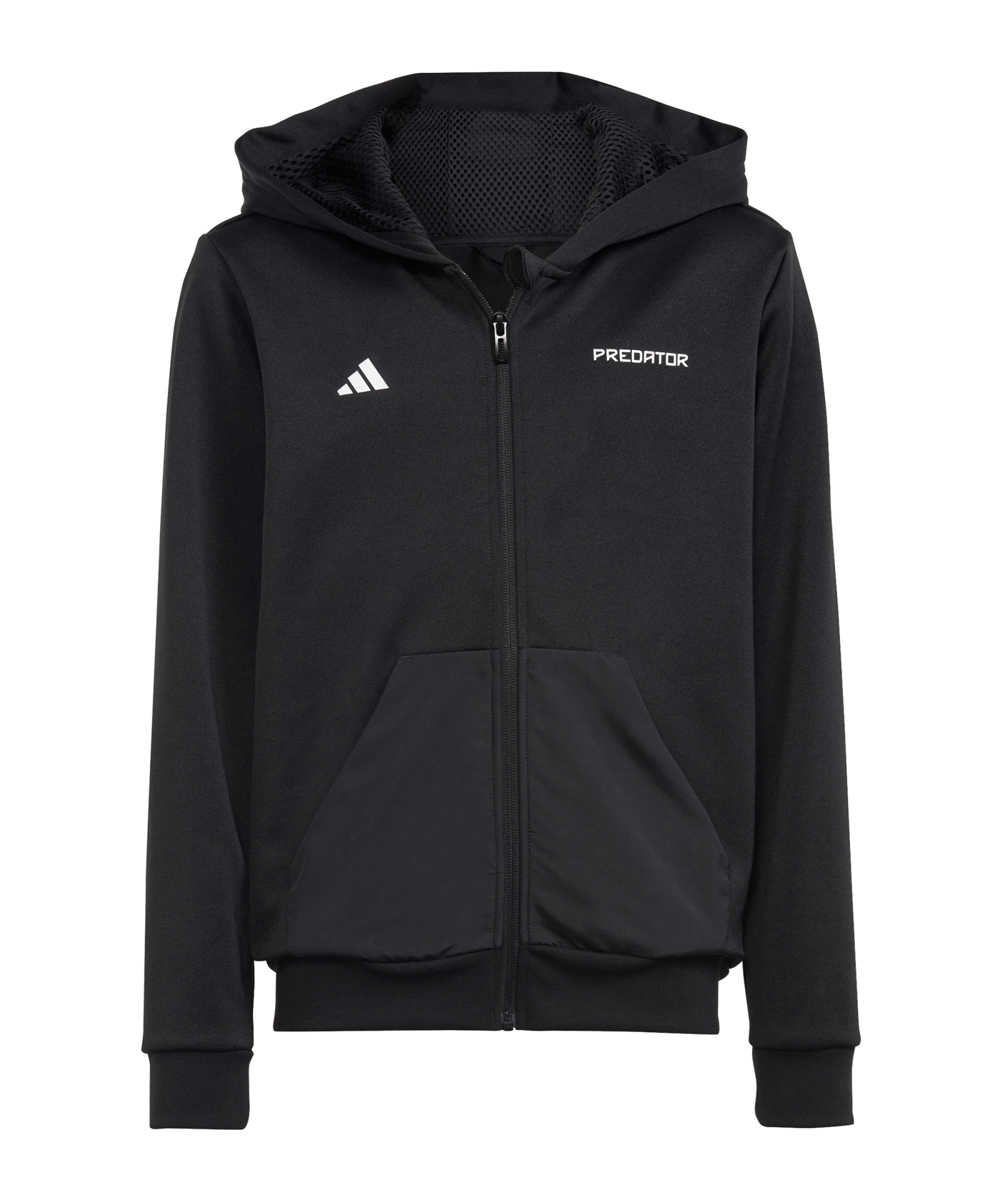 adidas Predator Kapuzenjacke Kids Schwarz - schwarz