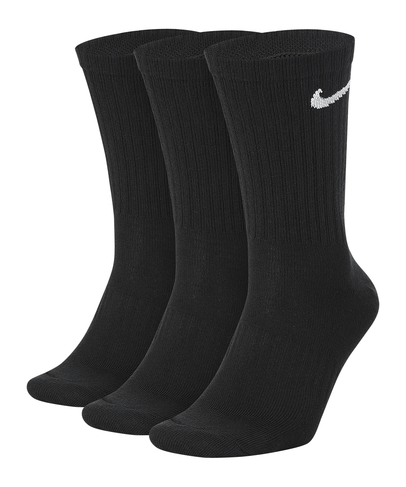 Nike Everyday Lightweight 3er Pack Socken F010 - schwarz