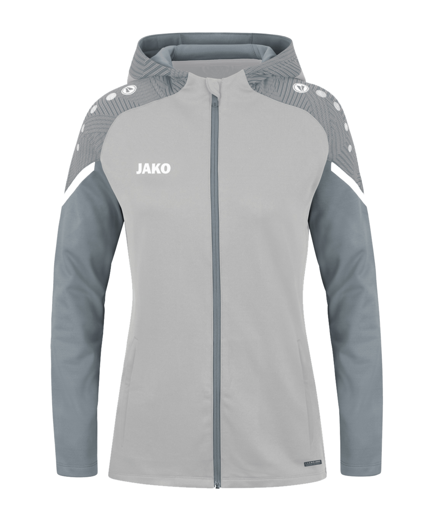 JAKO Performance Kapuzenjacke Damen Grau F845 - grau