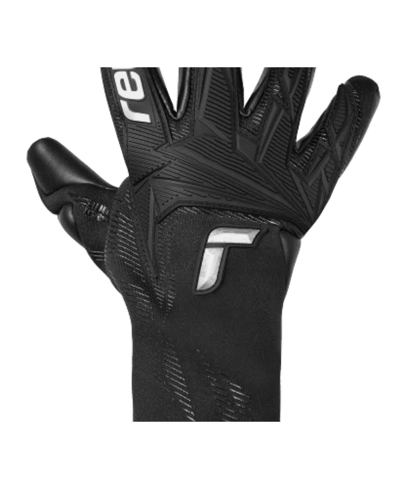 Reusch Attrakt Duo Strapless Torwarthandschuhe Schwarz - schwarz
