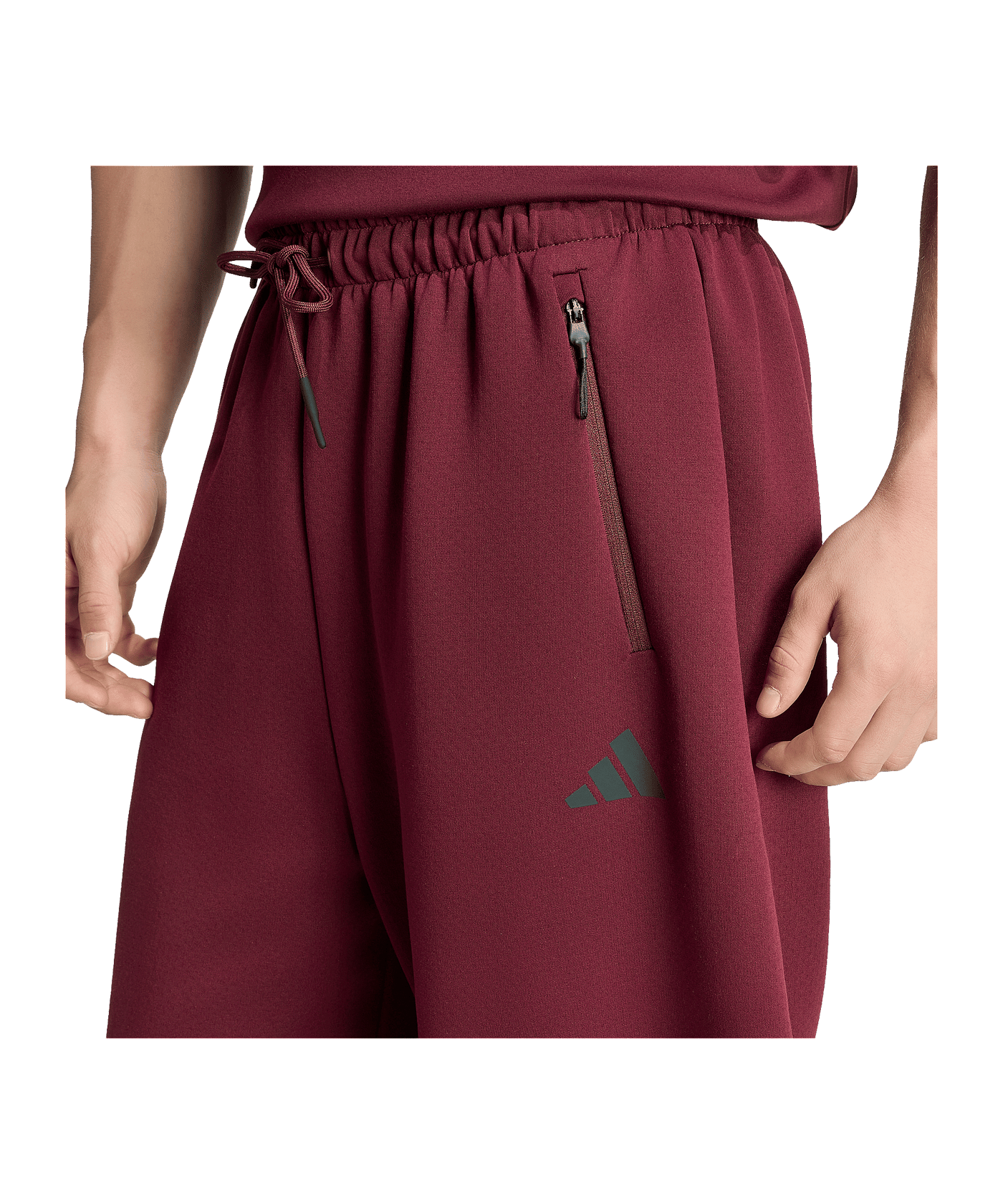 adidas Z.N.E. Open Hem Hose Rot - rot