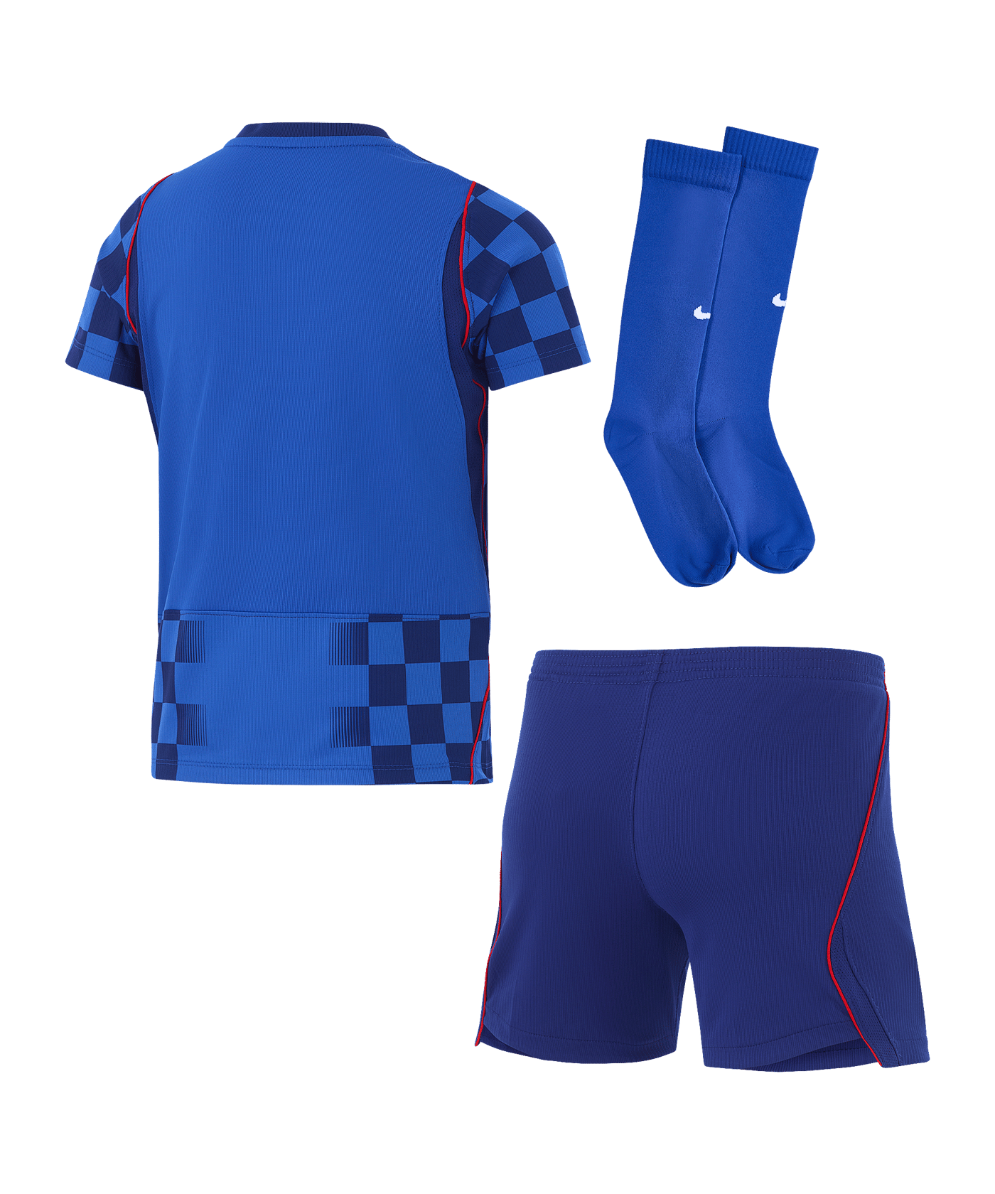 Nike HNS Kroatien Minikit Away WC 2026 Kids Blau F444 - blau