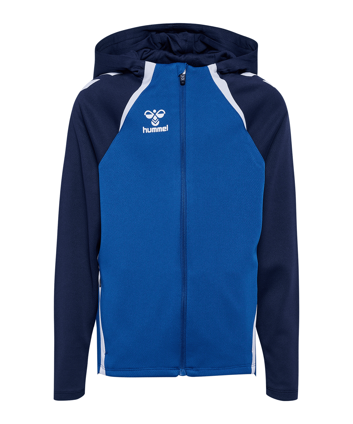 Hummel Lead 2.0 Kapuzenjacke Kids Blau F8607 - blau