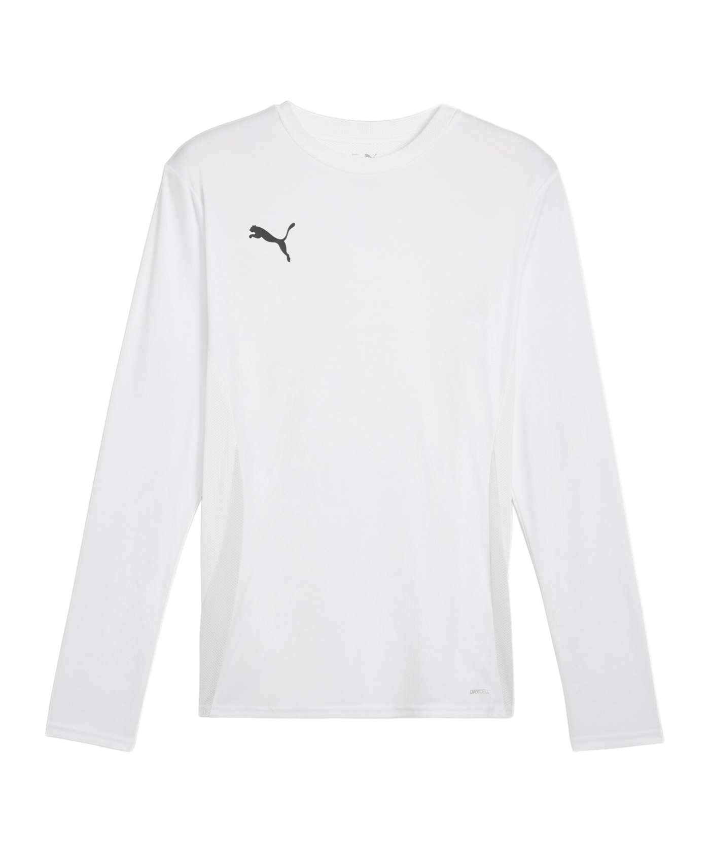 PUMA teamGOAL Trikot Langarm Weiss Schwarz F04 - weiss