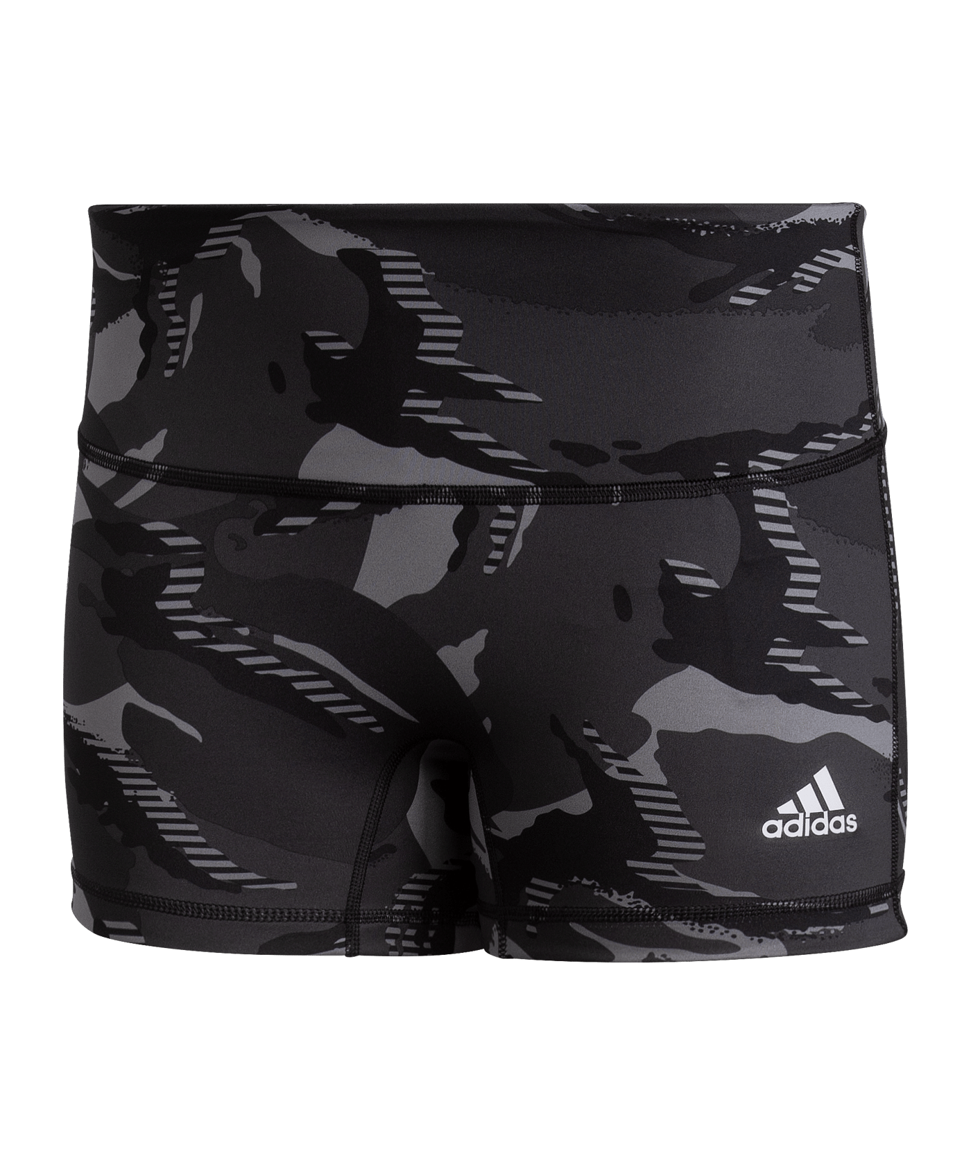 adidas 4 Inch Camo Tight Short Damen Grau - grau