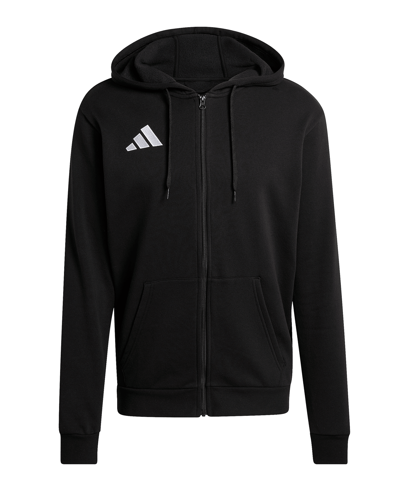 adidas Entrada 26 Kapuzenjacke Schwarz - schwarz