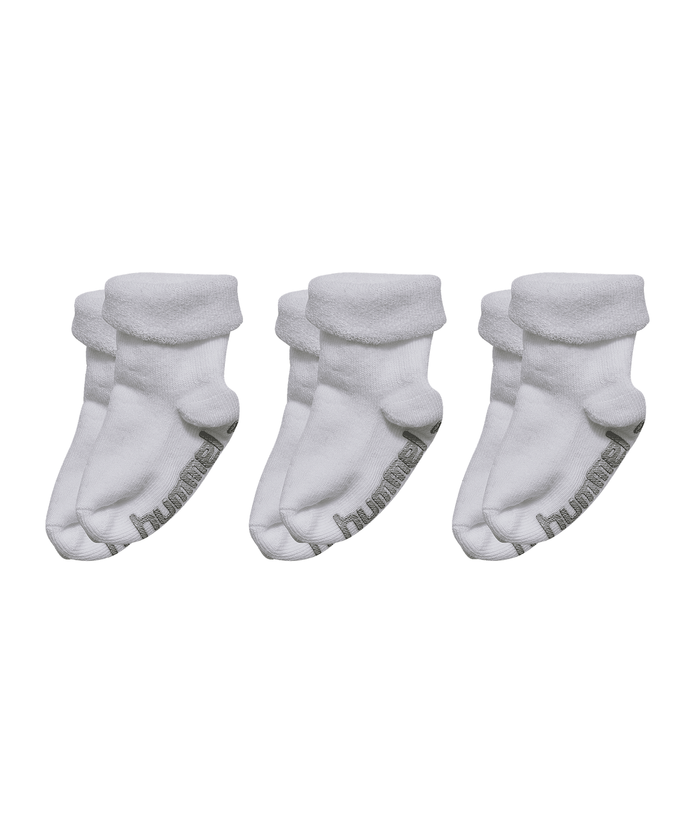 Hummel Mini Non Slip 3-Pack Socken Kids Weiß F9001 - weiss