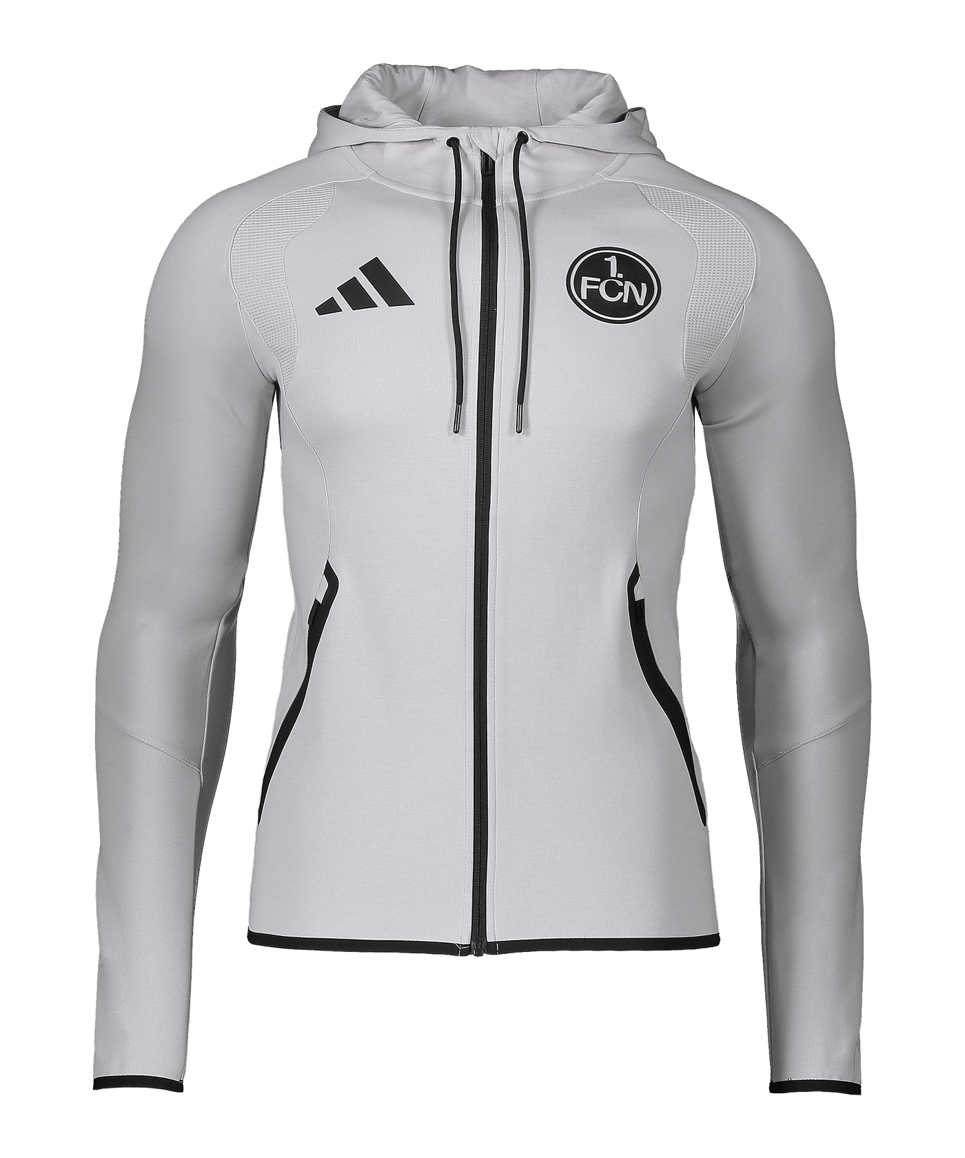 adidas 1. FC Nürnberg Travel Jacke Grau - grau
