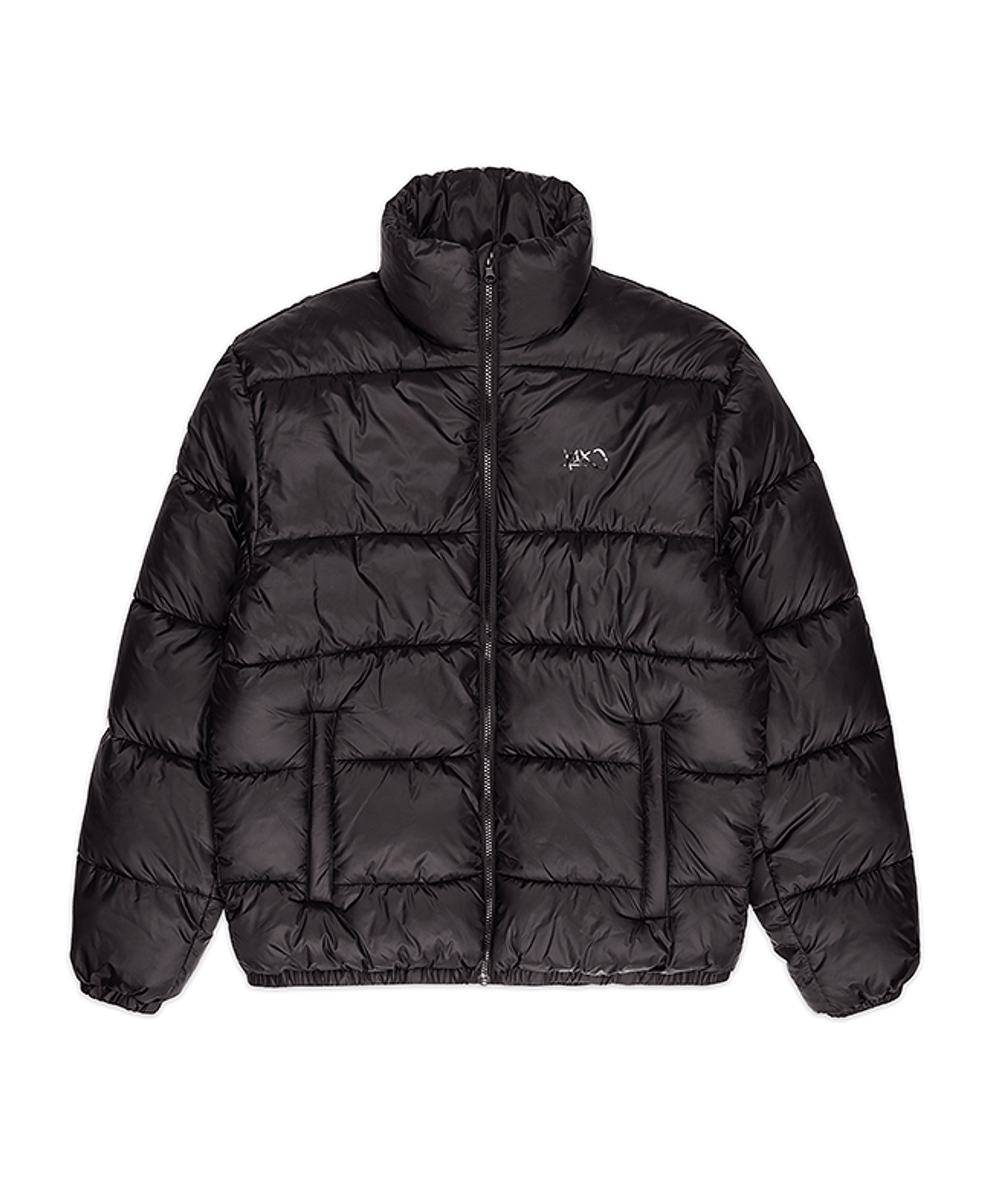 K1X 3D Puffer Jacke Schwarz - schwarz