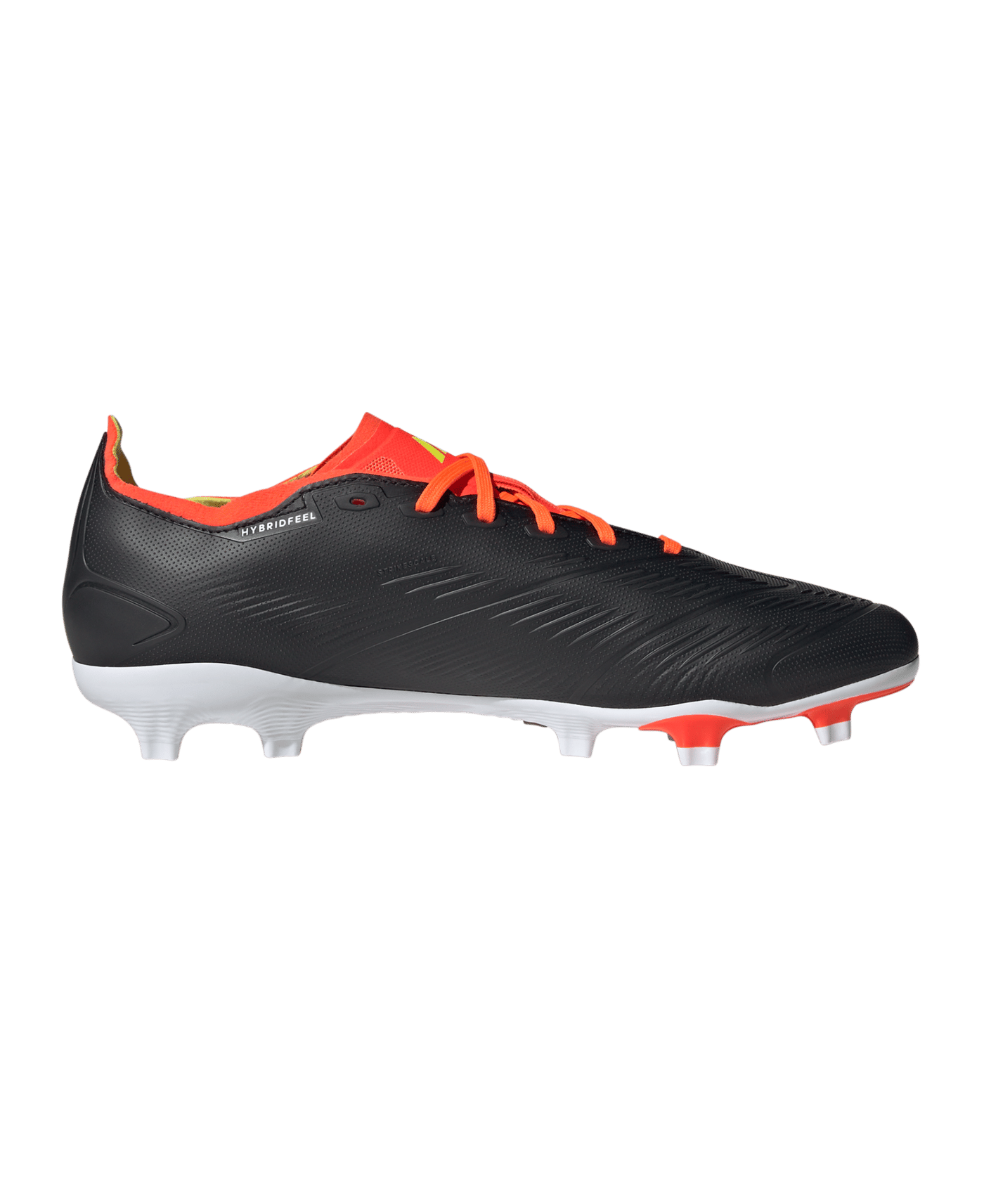 adidas Predator League FG Solar Energy Schwarz Weiss Rot - schwarz