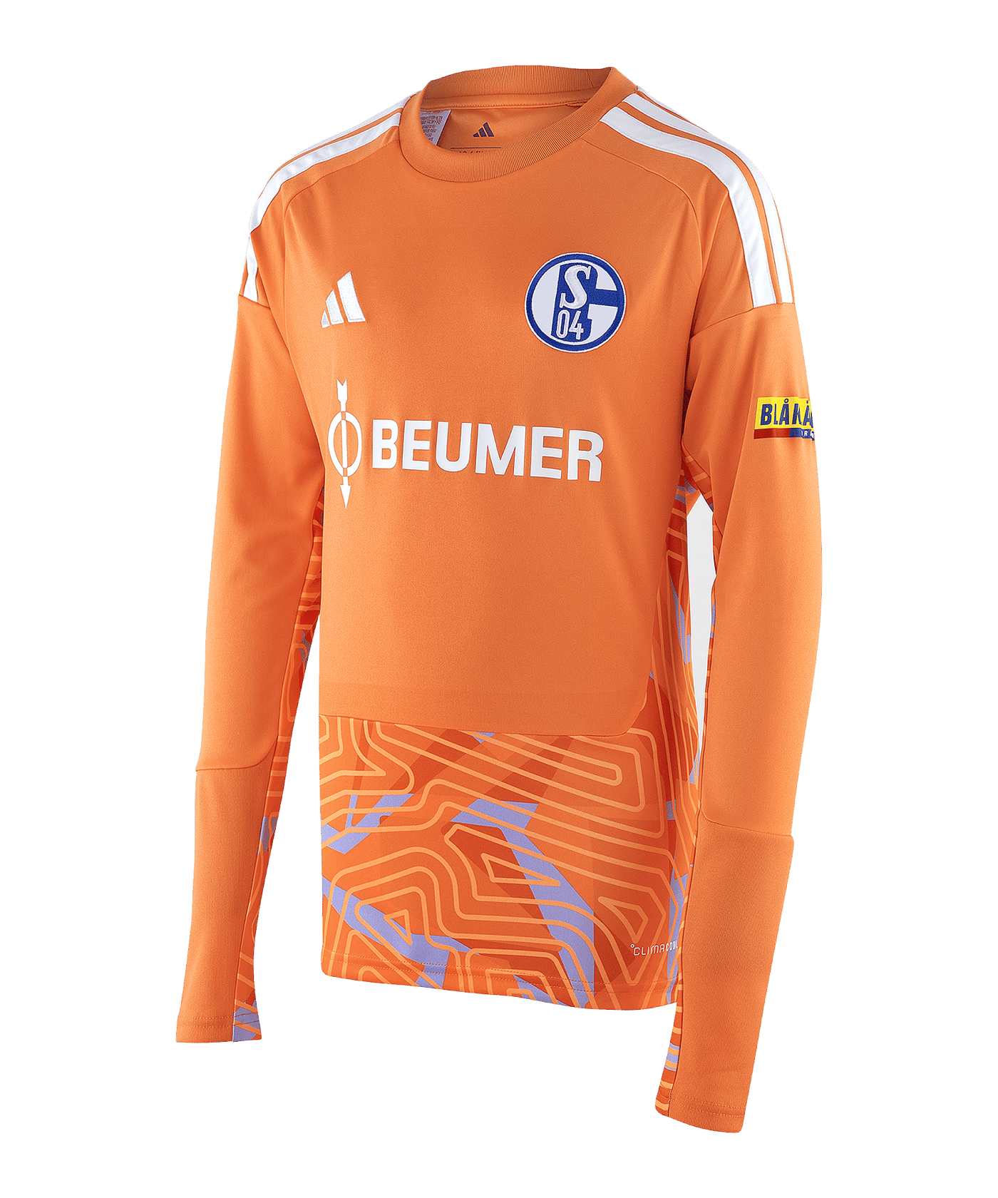 adidas FC Schalke 04 Torwarttrikot 2026/2027 Kids Orange - orange
