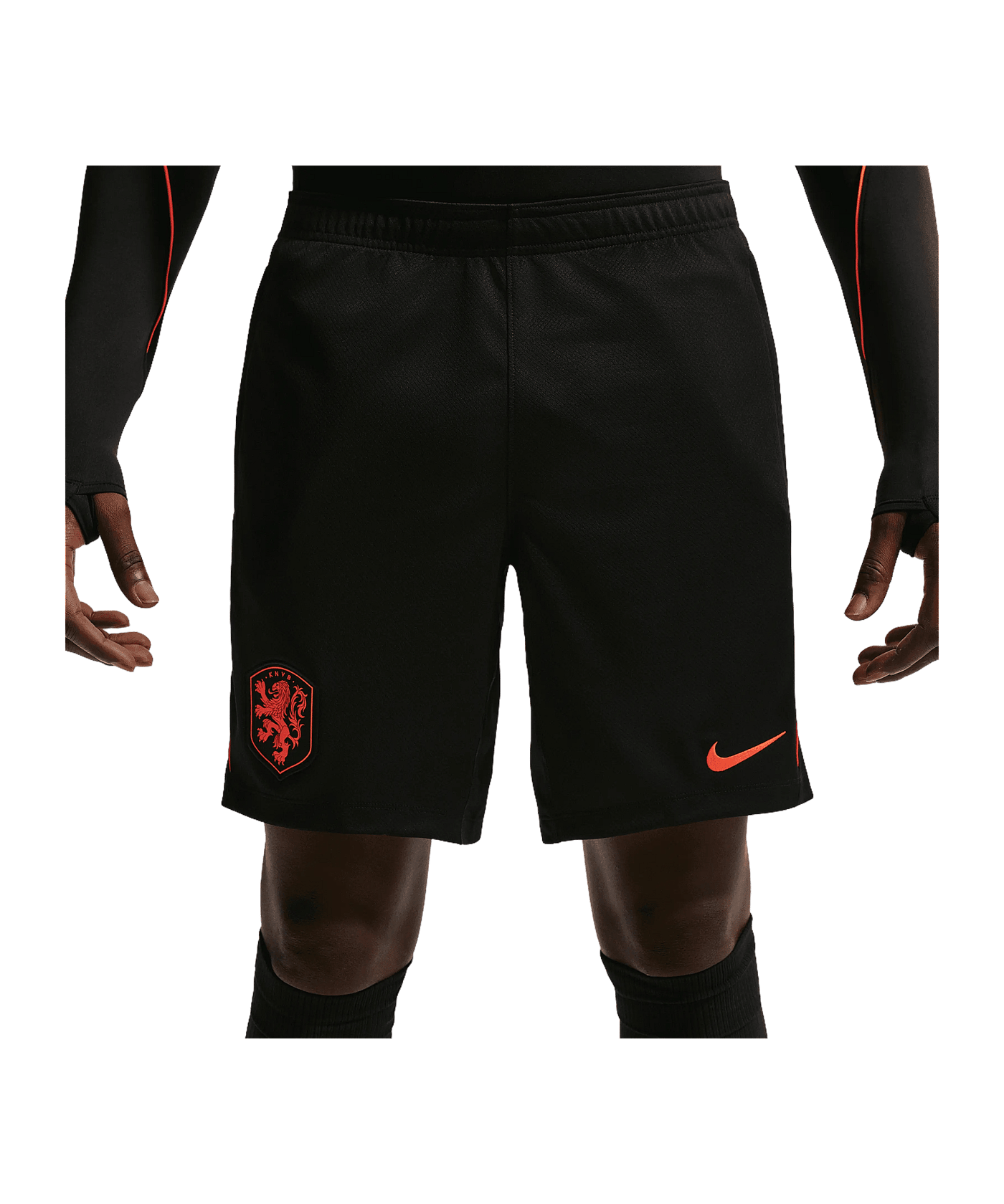 Nike KNVB Niederlande Strike Short Schwarz F010 - schwarz