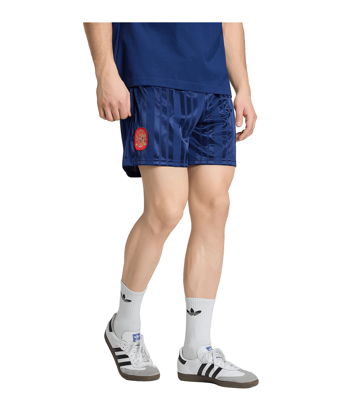 adidas RFEF Spanien EQT Short Blau - blau