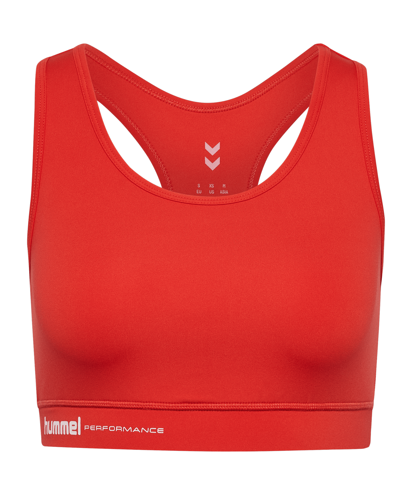 Hummel Pulse Light Support Sport-BH Damen Rot F3080 - rot