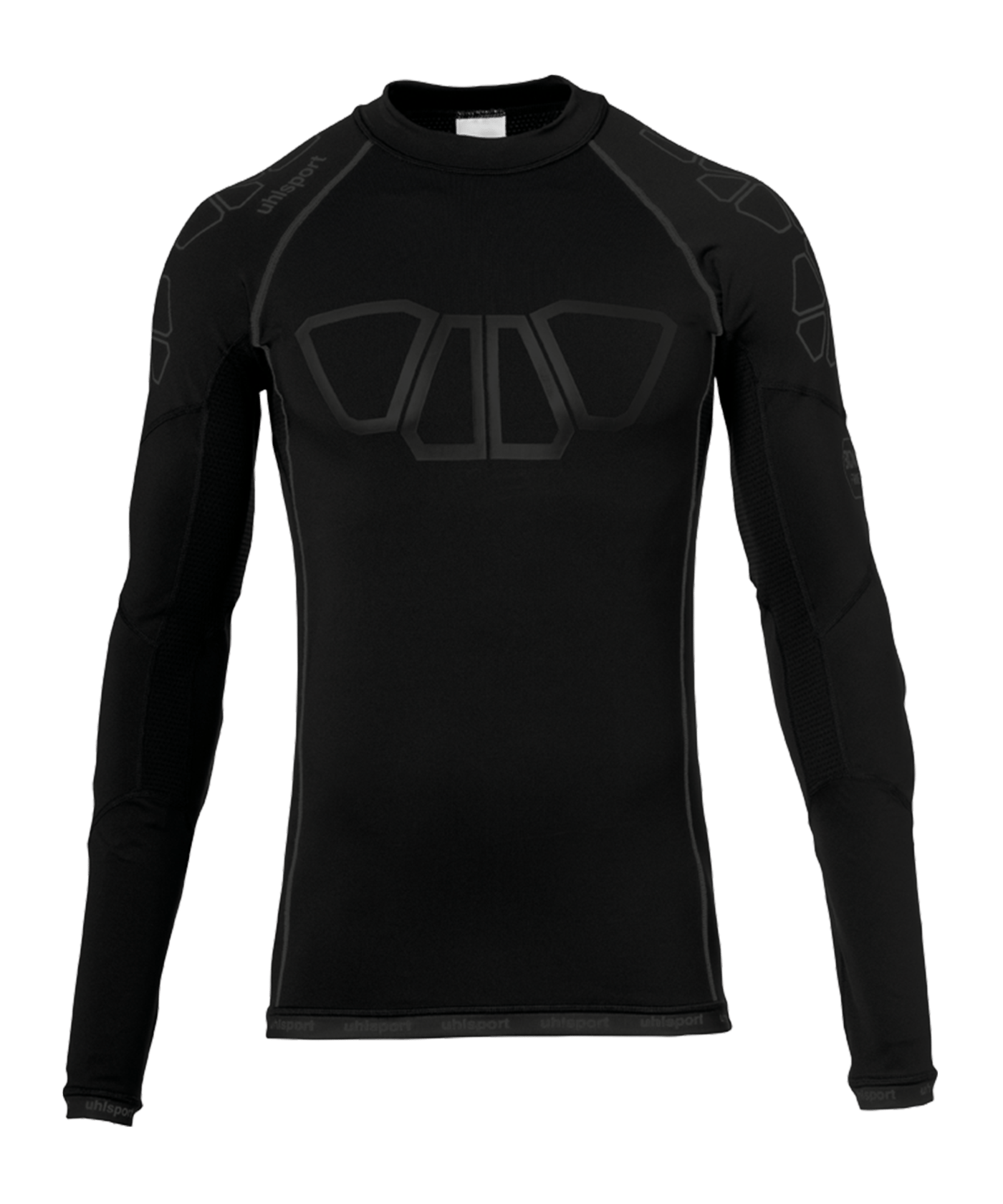 Uhlsport Bionikframe Torwart Baselayer Kids Schwarz F02 - schwarz