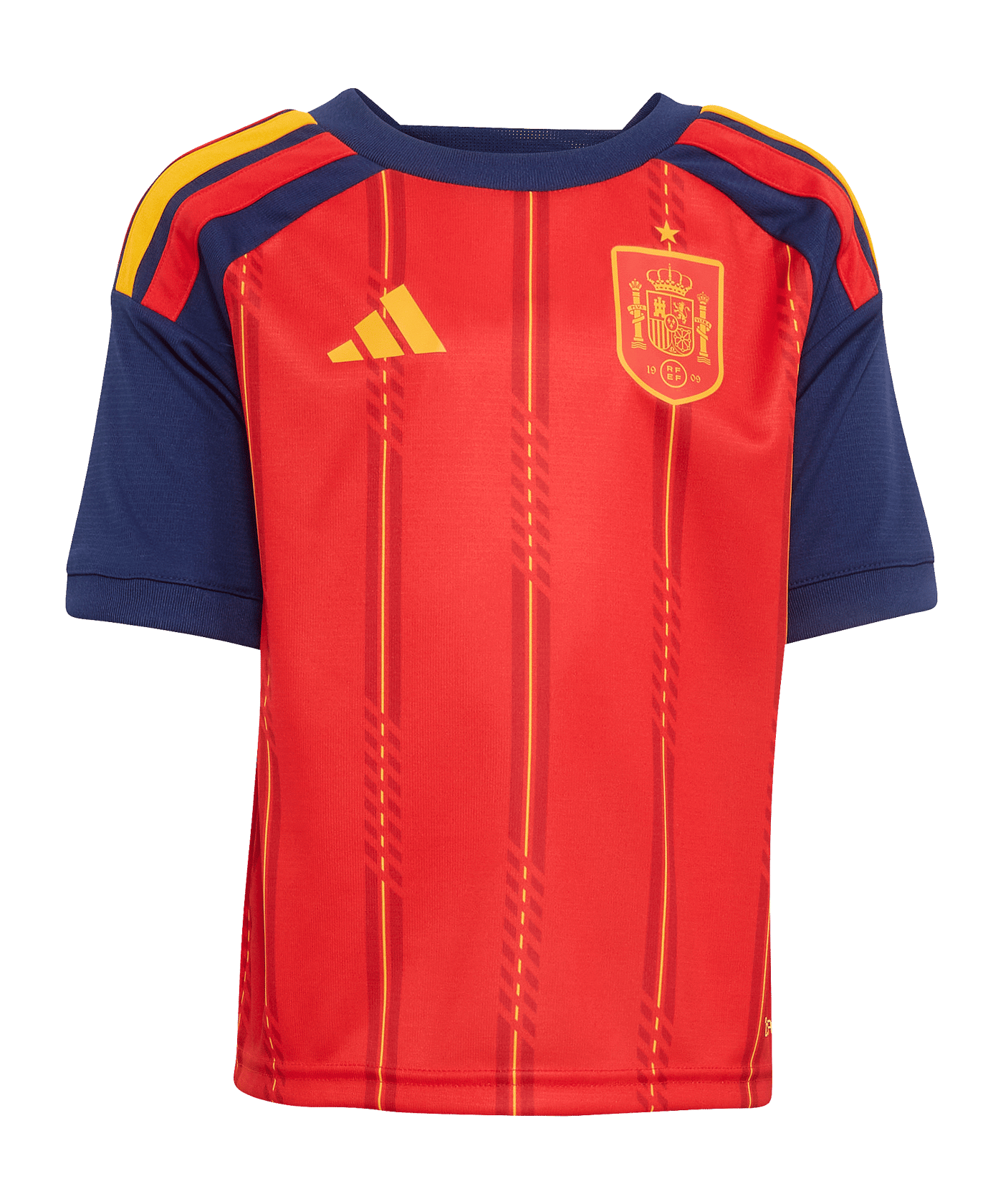 adidas Spanien Trikot Set Home WM 2026 Kids Rot - rot