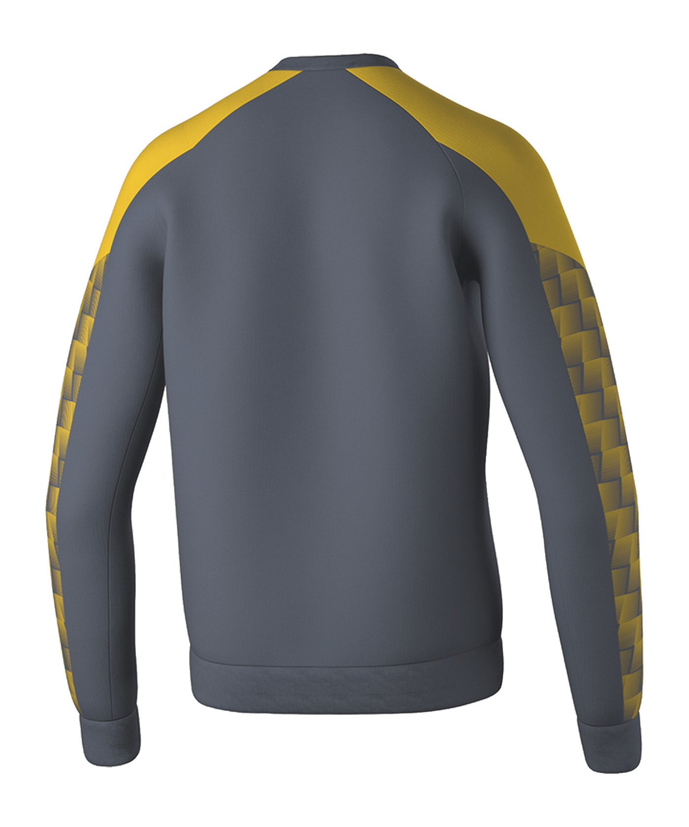 Erima Evo Star Sweatshirt Kids Grau Fslategreygelb - grau