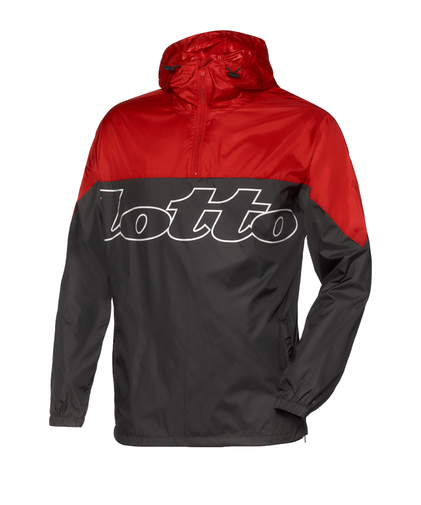 Lotto Athletica III Woven Kapuzensweatjacke F2DN - schwarz