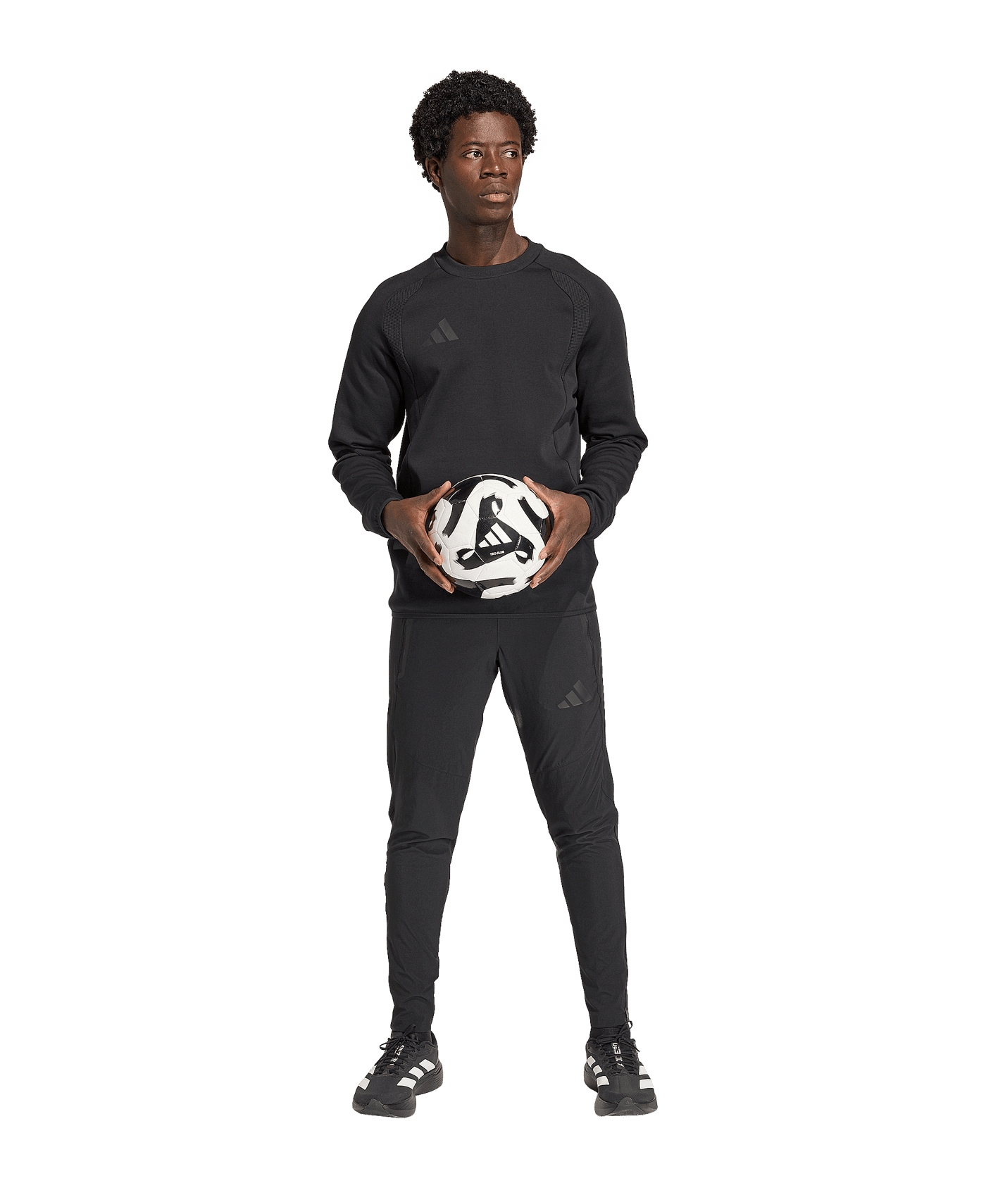 adidas Tiro Travel Sweatshirt Schwarz - schwarz