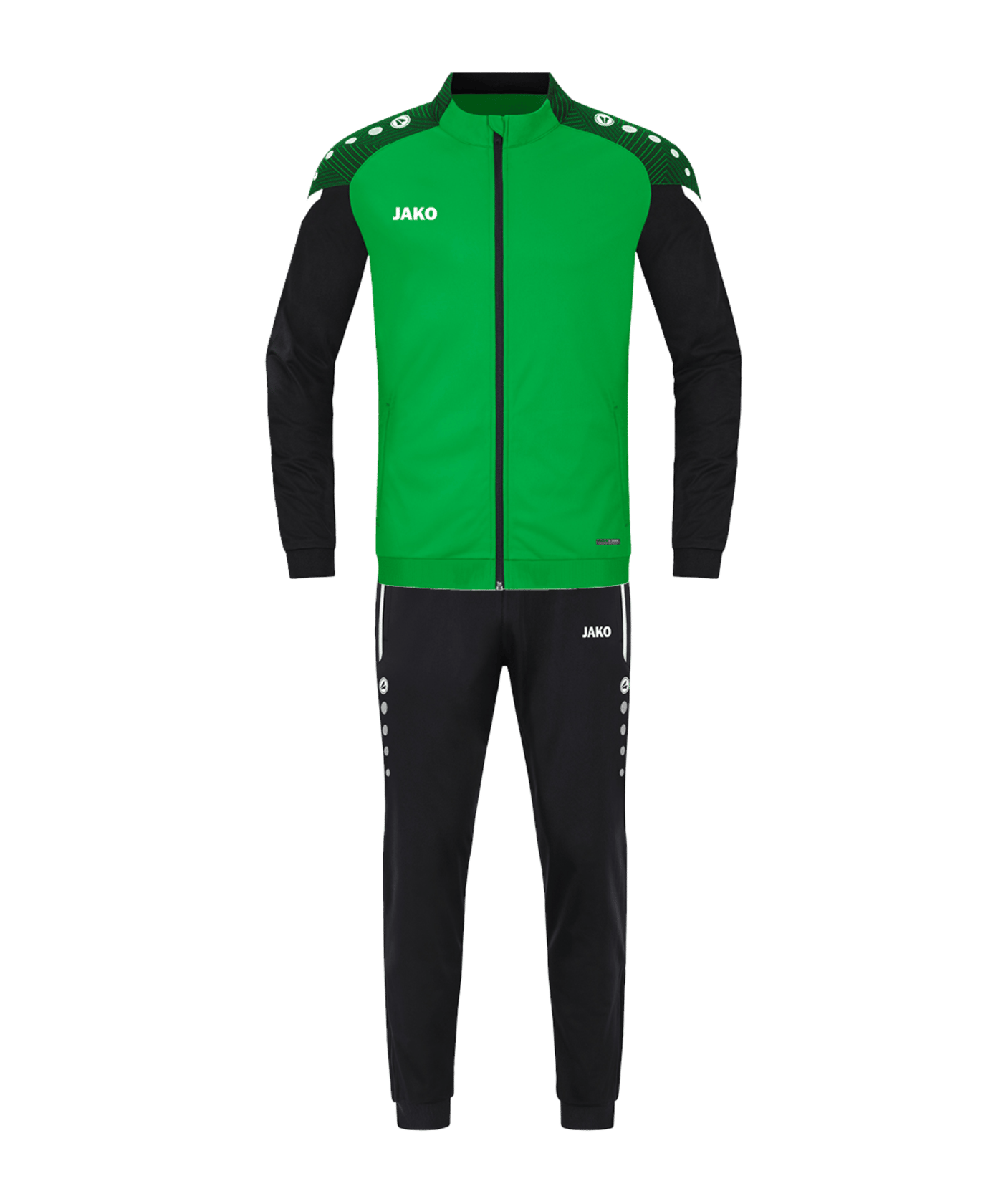 JAKO Performance Polyesteranzug Kids Grün F221 - gruen